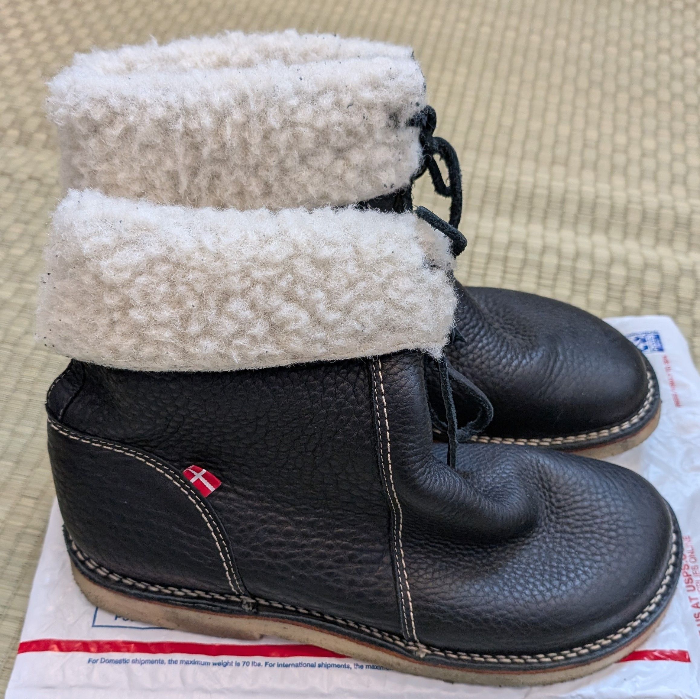 Duckfeet Duckfeet Arhus Leather Wool Shearling Lined Boots Size US 11 / EU 44 - 2 Thumbnail