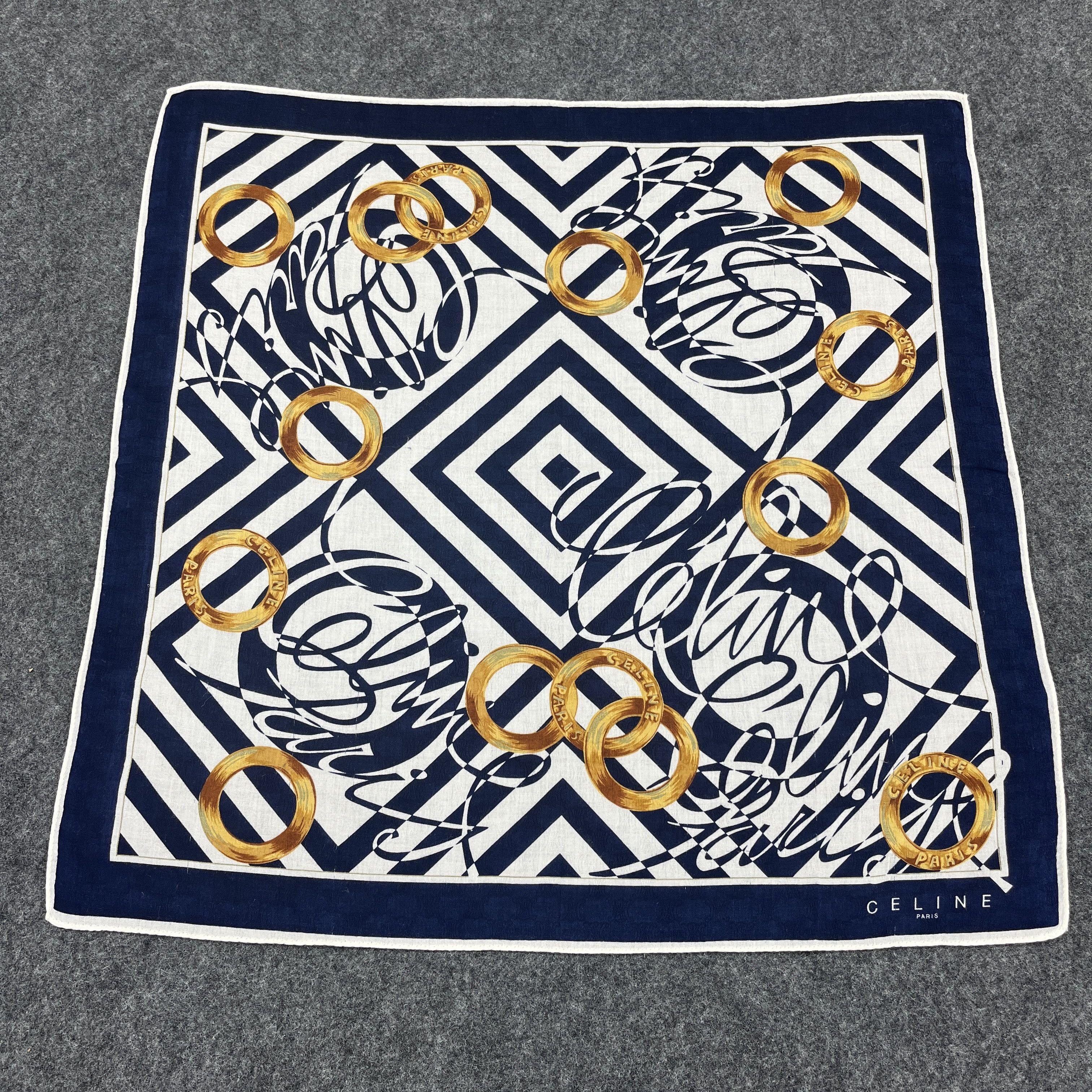 Celine Celine Handkerchief / Bandana / Neckerchief B301 Size ONE SIZE - 1 Thumbnail