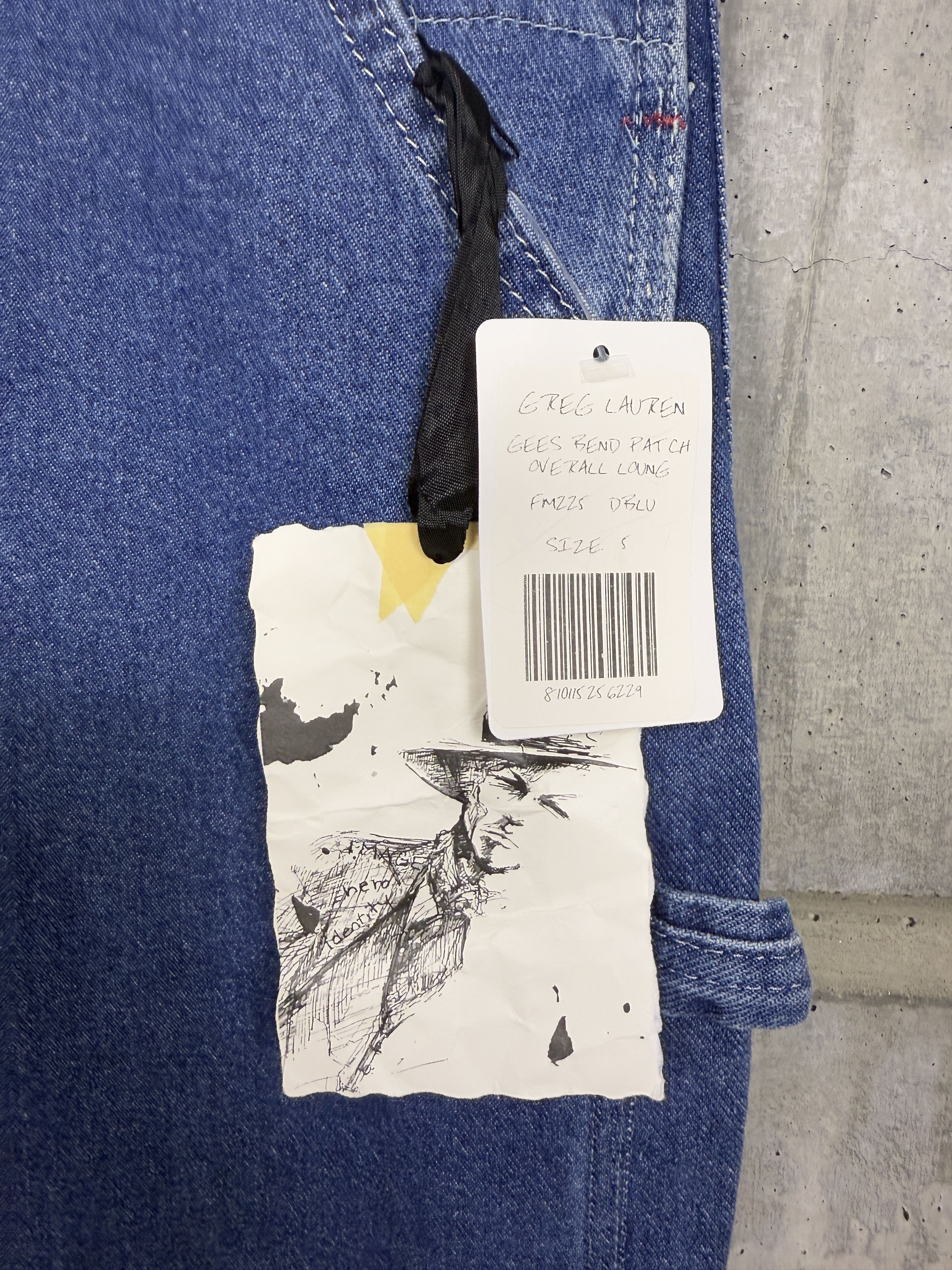 Greg Lauren Greg Lauren x Gees Bend Size 5 Patch Overall Lounge Pants Size US 38 / EU 54 - 6 Thumbnail