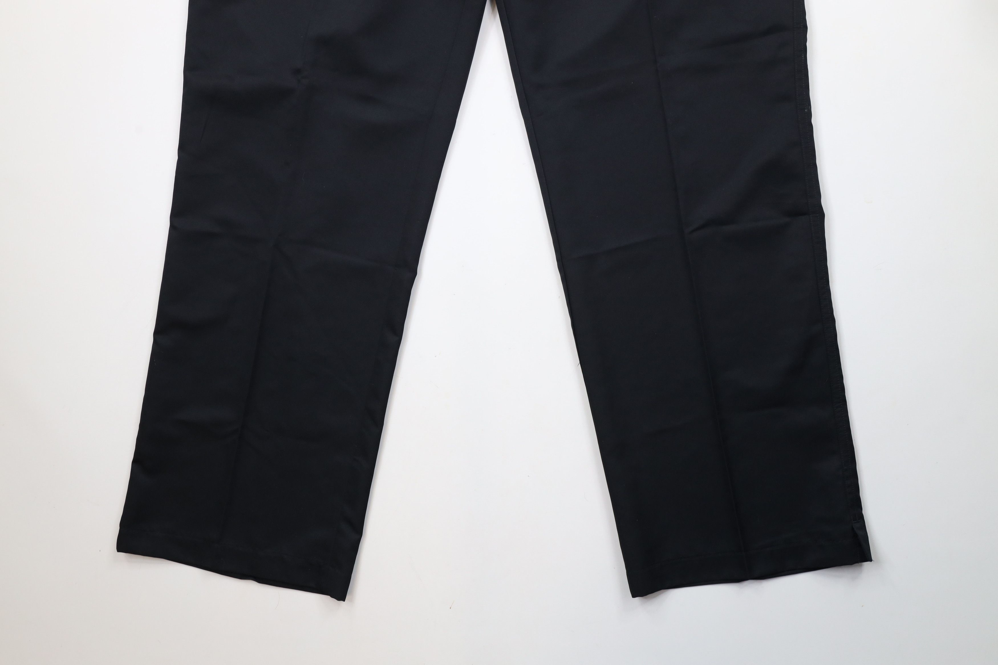 Adidas × Vintage Vintage Y2K Adidas Golf Out Tech Wide Leg Chino Pants Black Size US 38 / EU 54 - 4 Thumbnail