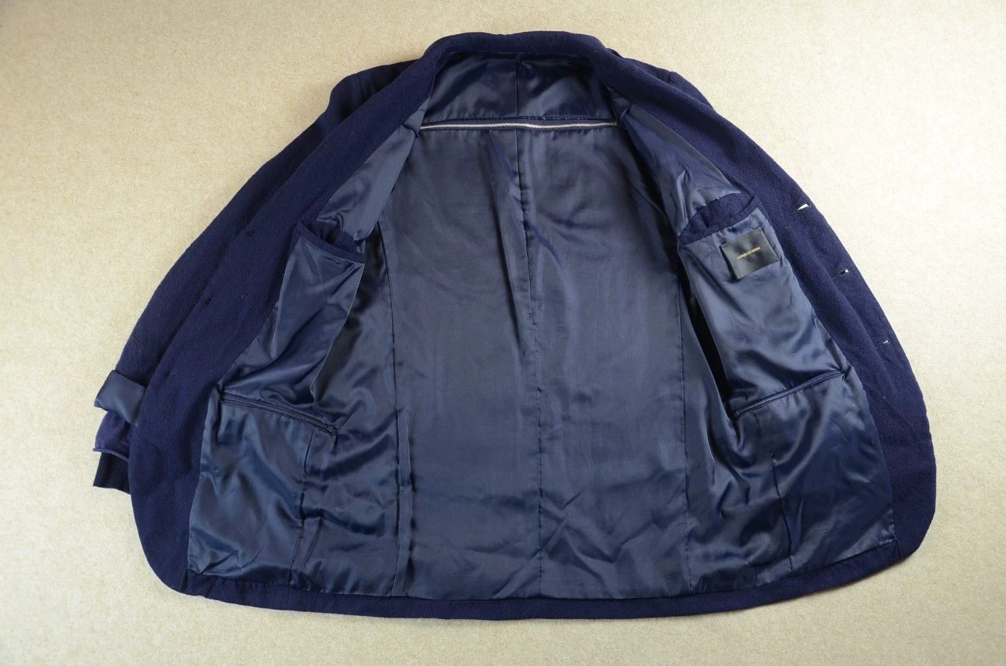 Undercover Undercover Navy Wool Deconstructed Two-Piece Blazer 2 Used Size US M / EU 48-50 / 2 - 5 Thumbnail