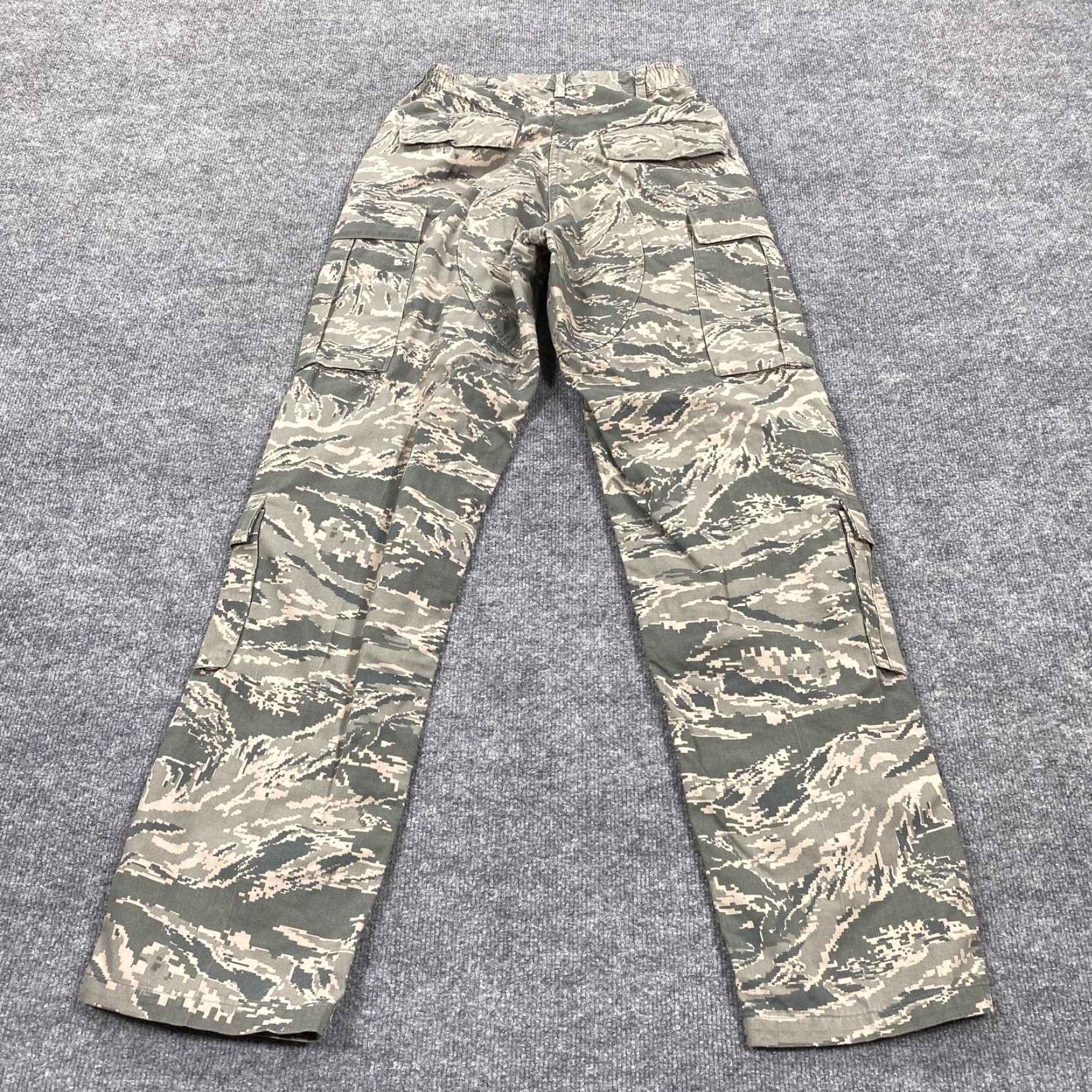 Vintage Propper International Cargo Pants Mens 32x32 Green Camouflage Air Force Utility Pants Size US 32 / EU 48 - 2 Thumbnail