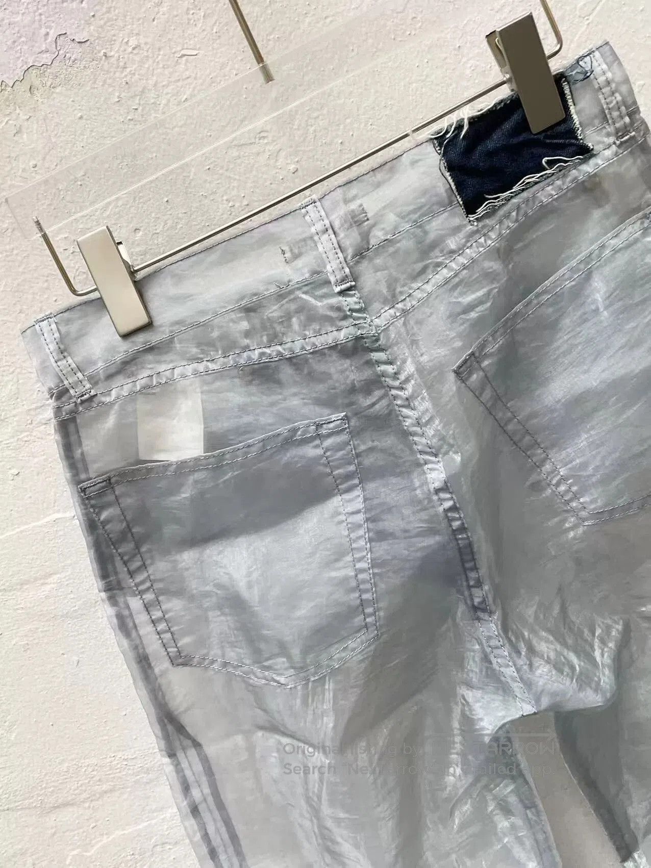 Our Legacy Our Legacy Transparent Denim Pants. Size US 32 / EU 48 - 6 Thumbnail