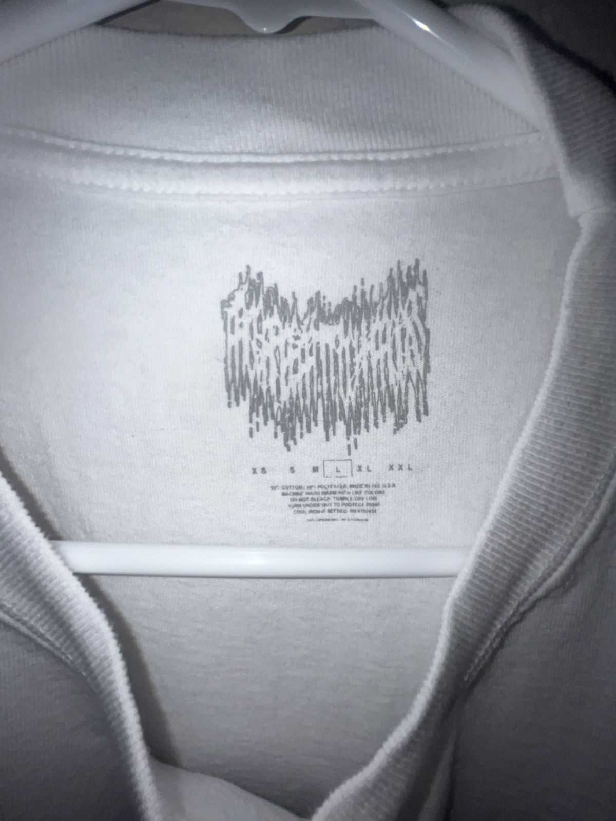 Ken Carson AGC Ken Carson Tour Merch White Teeth Shirt Size US M / EU 48-50 / 2 - 2 Thumbnail