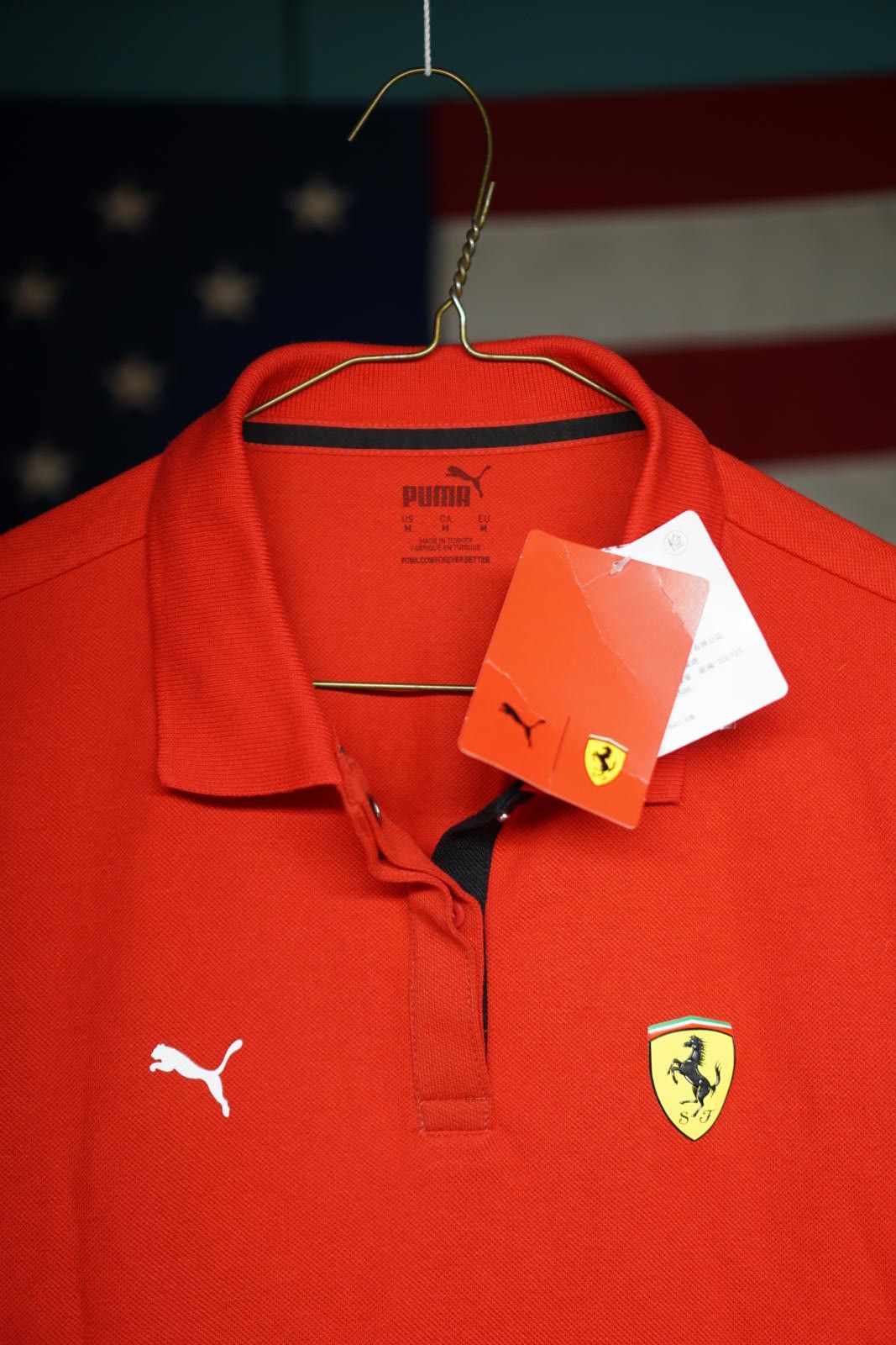 Other Woman's F1 Puma Ferrari Red Polo Shirt Size M Size M / US 6-8 / IT 42-44 - 3 Thumbnail