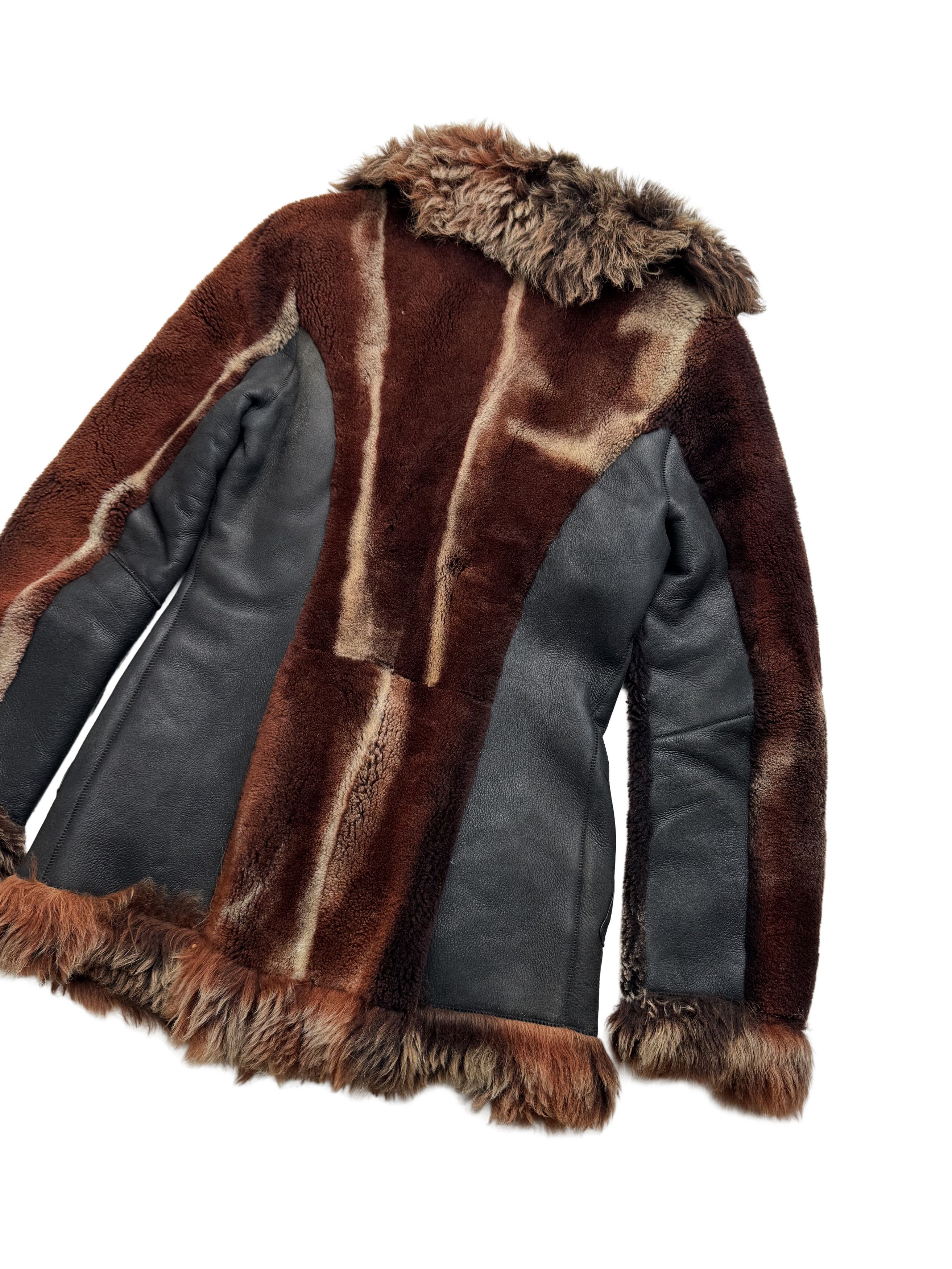 Japanese Brand Vintage Real Sheepskin Coat Size M / US 6-8 / IT 42-44 - 18 Thumbnail