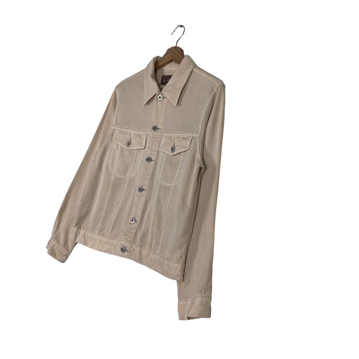 Japanese Brand M.ELVIS Work Jacket #0108-C6 Size US M / EU 48-50 / 2 - 2 Thumbnail