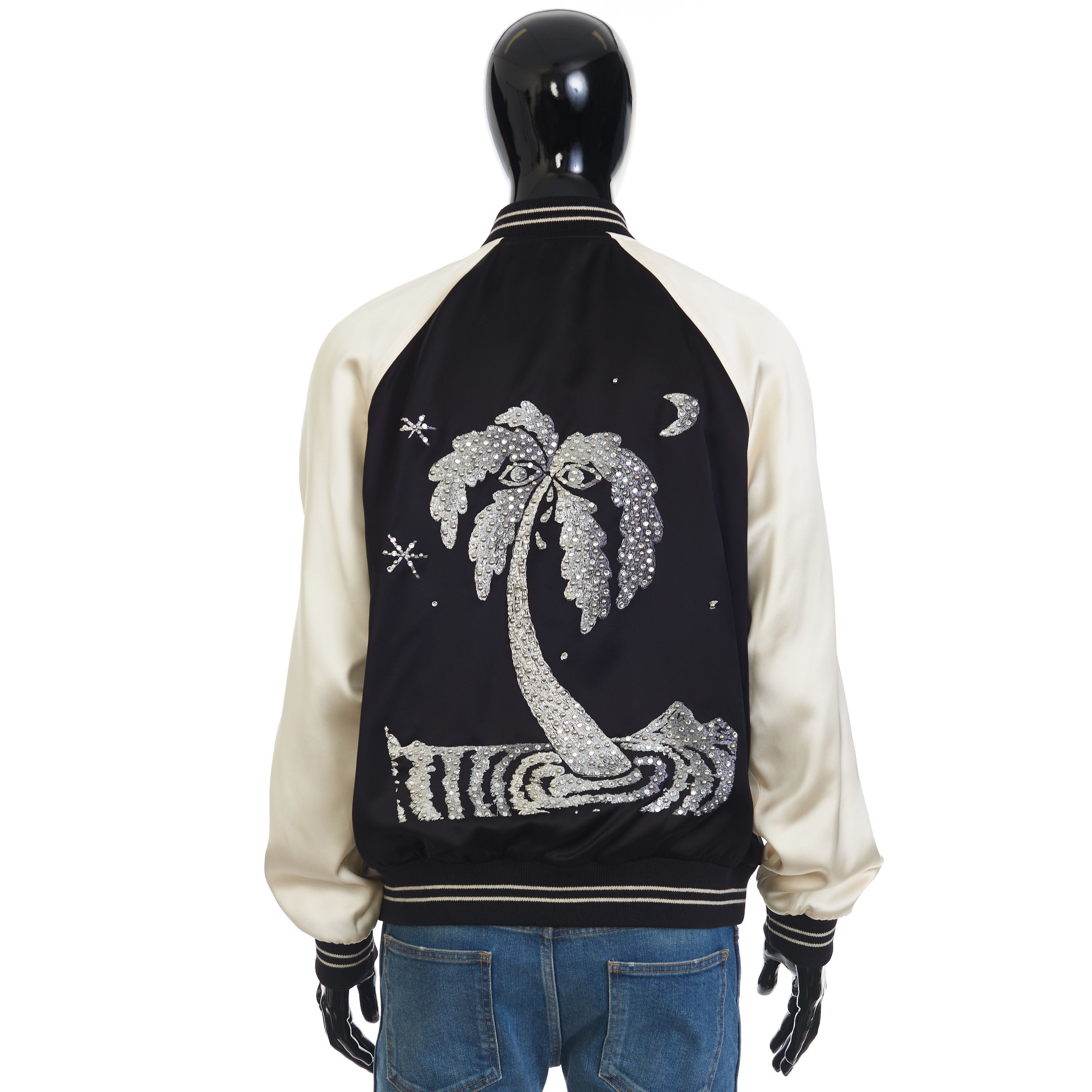 Celine x Ed Boner Teddy Jacket In Satin “Lost Paradise” Size 48 Size US M / EU 48-50 / 2 - 6 Thumbnail