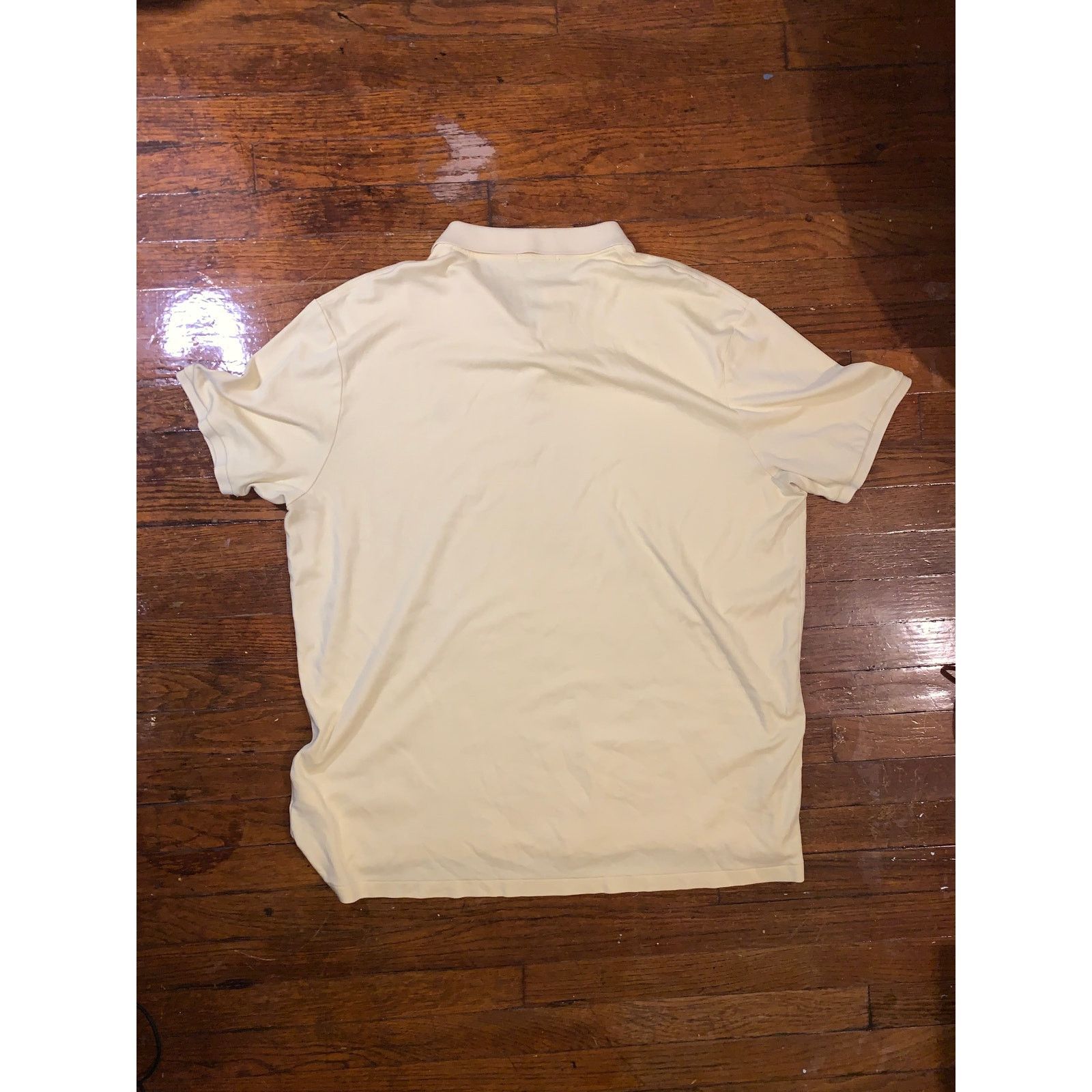 Polo Ralph Lauren Polo Ralph Lauren Yellow Polo Shirt XXL Blue Short Sleeve Size US XXL / EU 58 / 5 - 6 Thumbnail