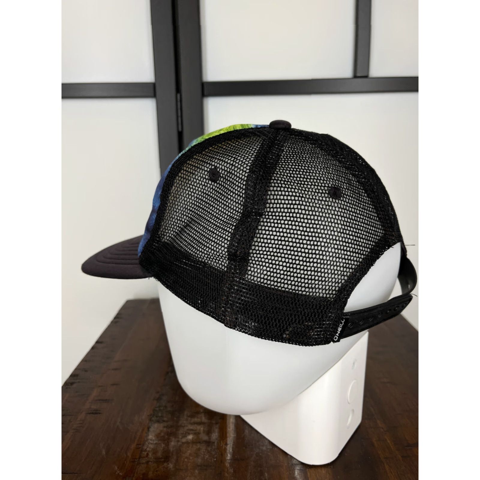 O'Neill O'Neill Hat Snap Back Adult One Size Blue Black Logo Starry Night Art Skate Beach 90s Mens Size ONE SIZE - 6 Thumbnail