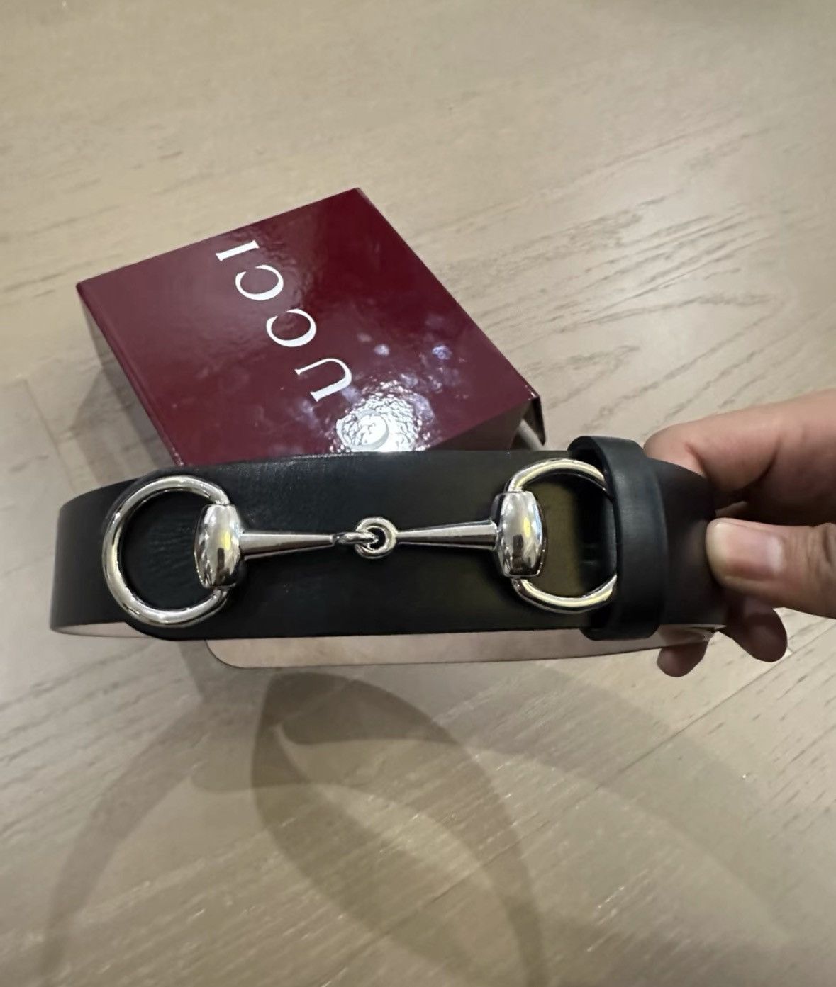Gucci Gucci by Demna Horsebit Belt. Size ONE SIZE - 2 Thumbnail