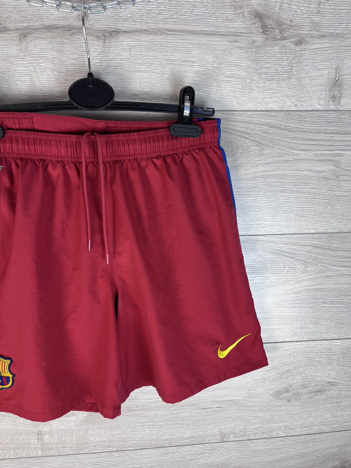 Nike Sports shorts for men Nike Fc Barcelona size M dri-fit Size US 32 / EU 48 - 3 Thumbnail