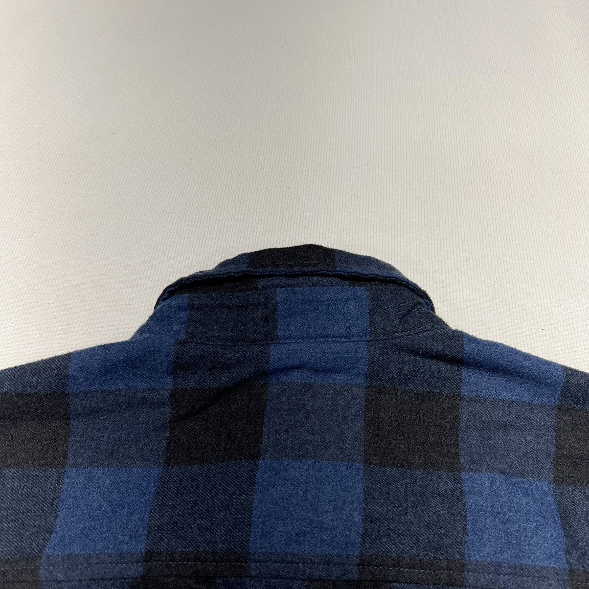 Weatherproof Weatherproof Flannel Shirt Blue Plaid Button Outdoor Pocket Size US L / EU 52-54 / 3 - 11 Thumbnail