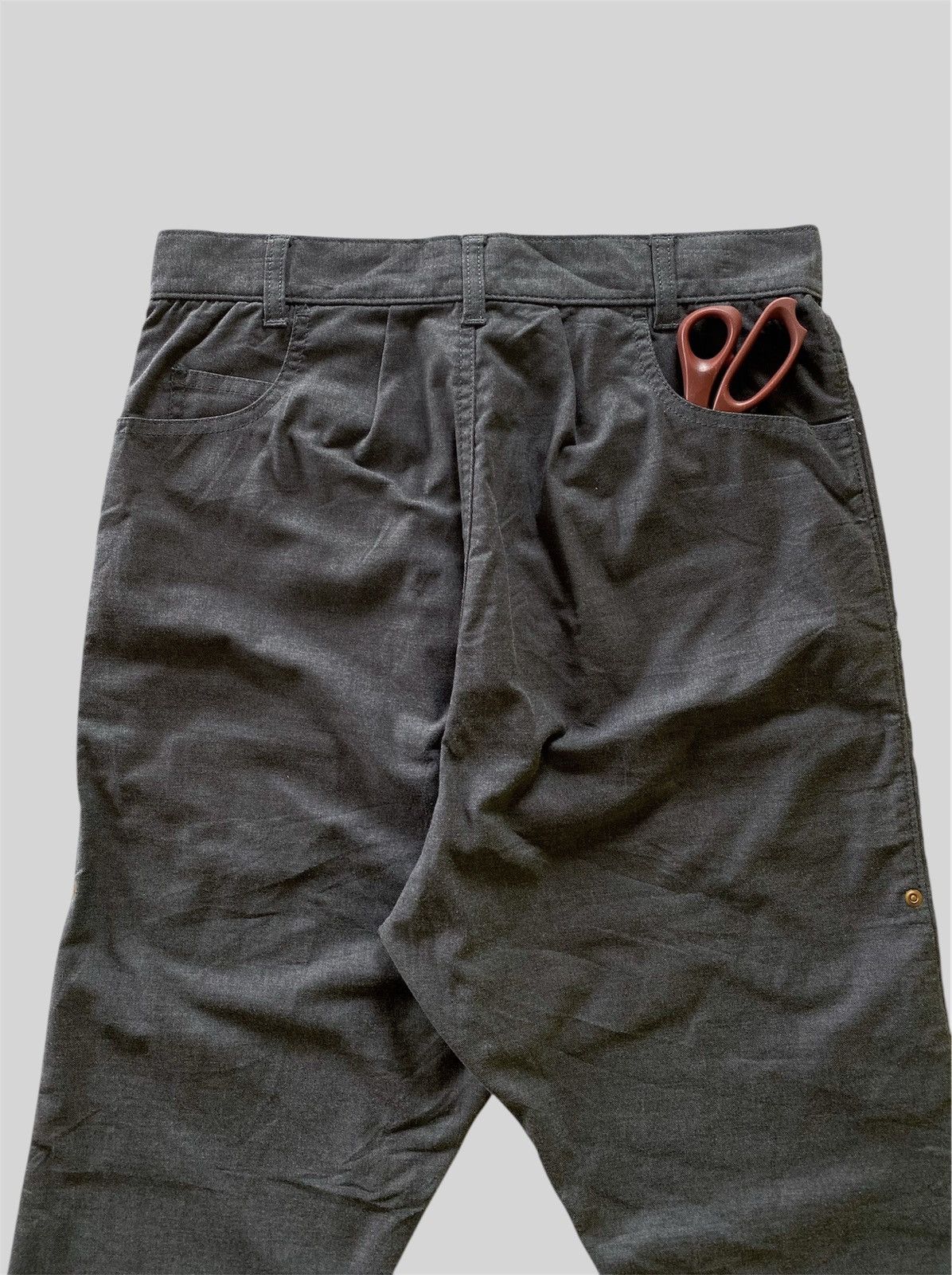 Issey Miyake Vintage Mercibeaucoup Drop Crotch Reverse Pants Size US 30 / EU 46 - 10 Thumbnail