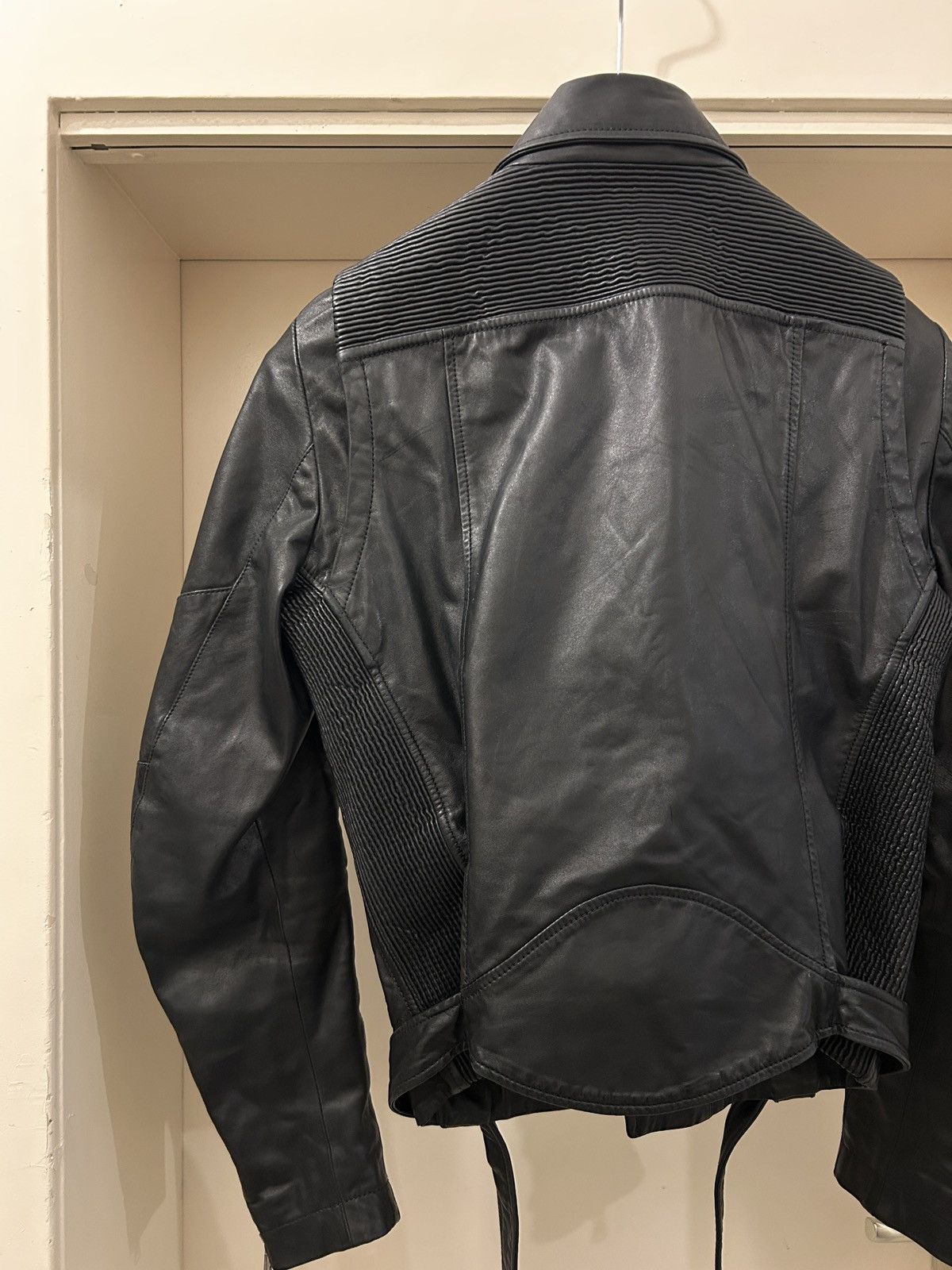 Balmain Balmain 2010s black leather perfecto biker jacket Size US M / EU 48-50 / 2 - 8 Thumbnail