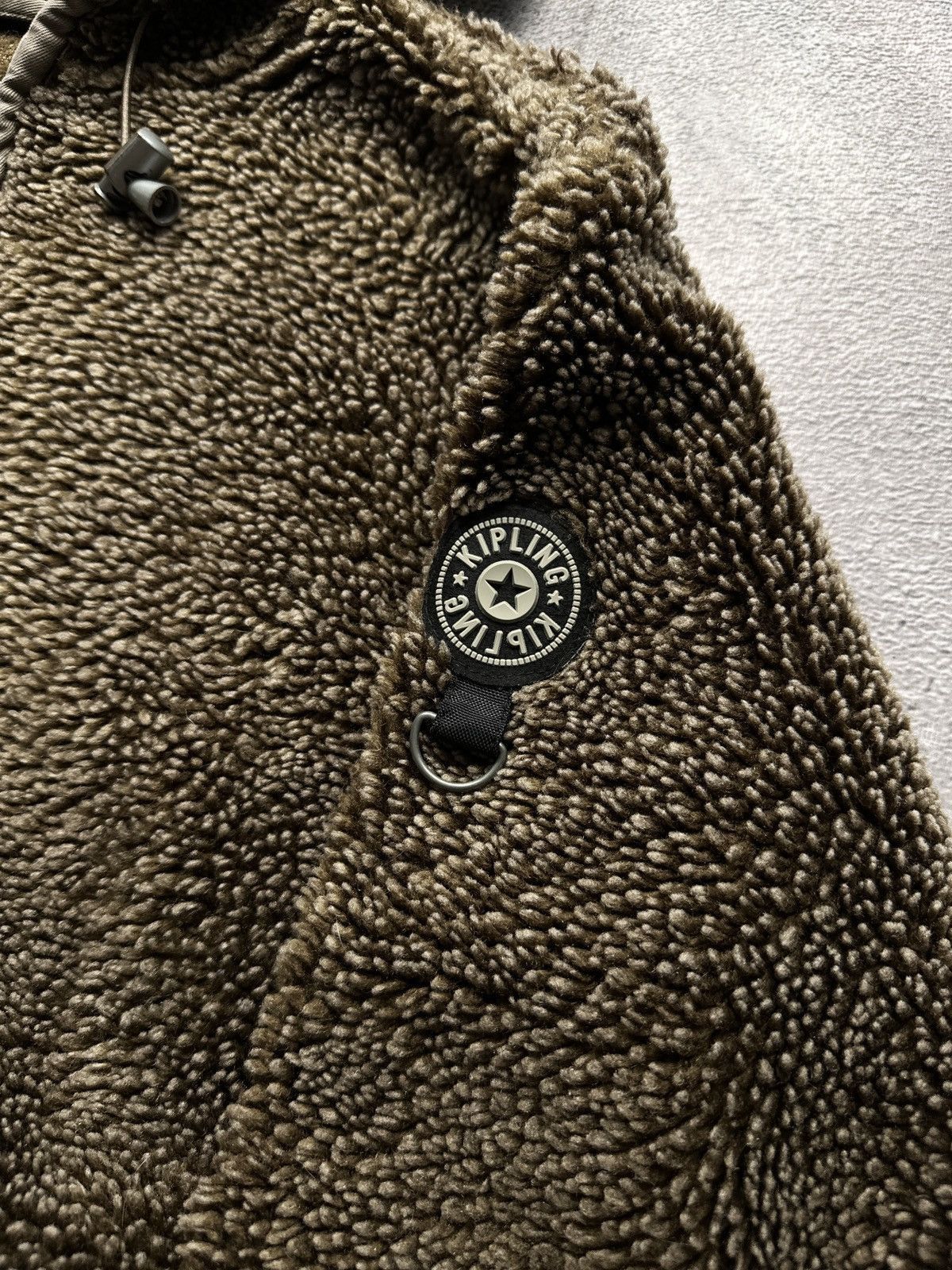 Vintage Deep Pile Style Fleece Zip Hoodie Jacket Size US L / EU 52-54 / 3 - 7 Thumbnail