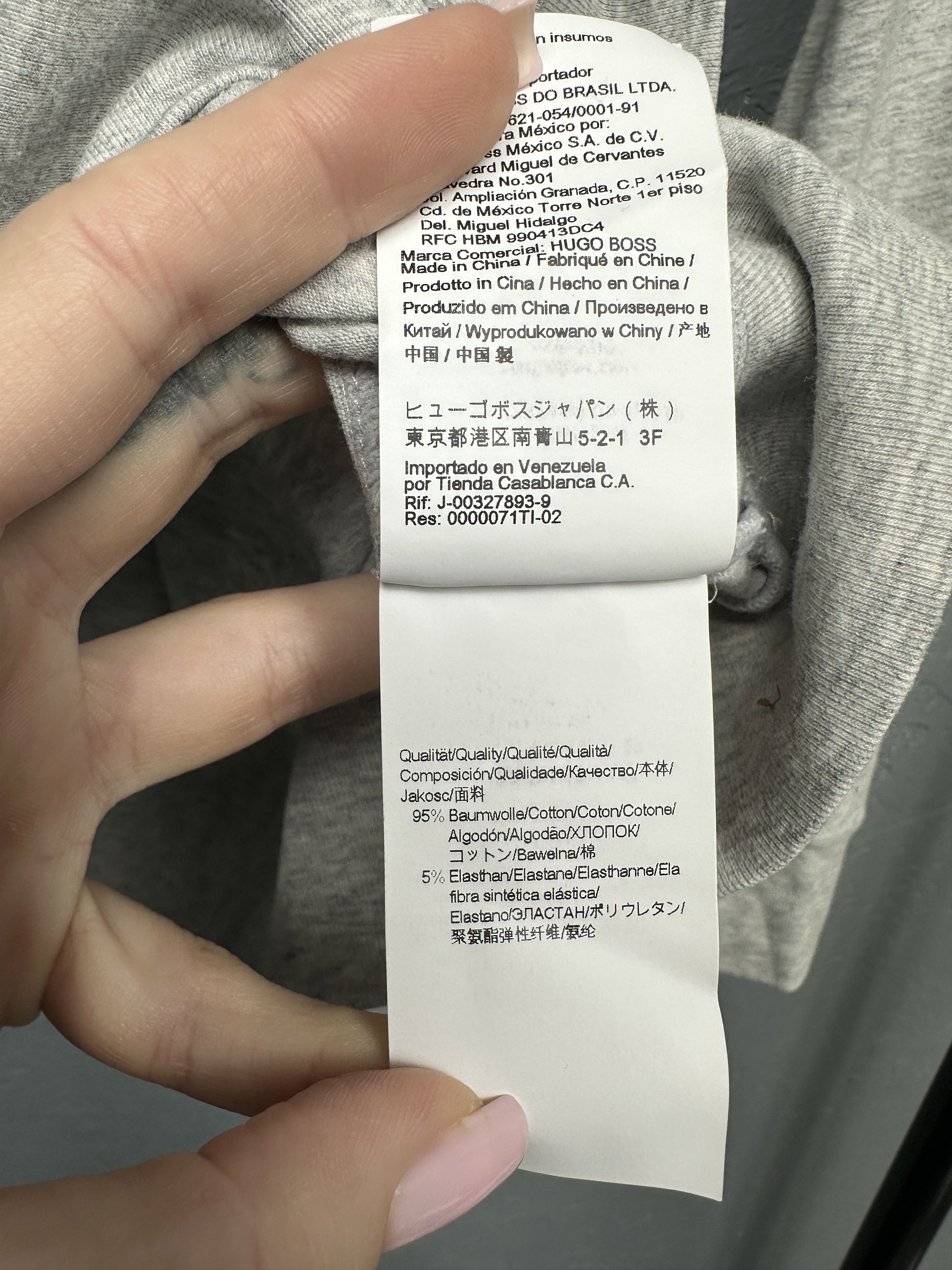 Hugo Boss Hugo Boss Mens Zip Hoodie Size US L / EU 52-54 / 3 - 7 Thumbnail