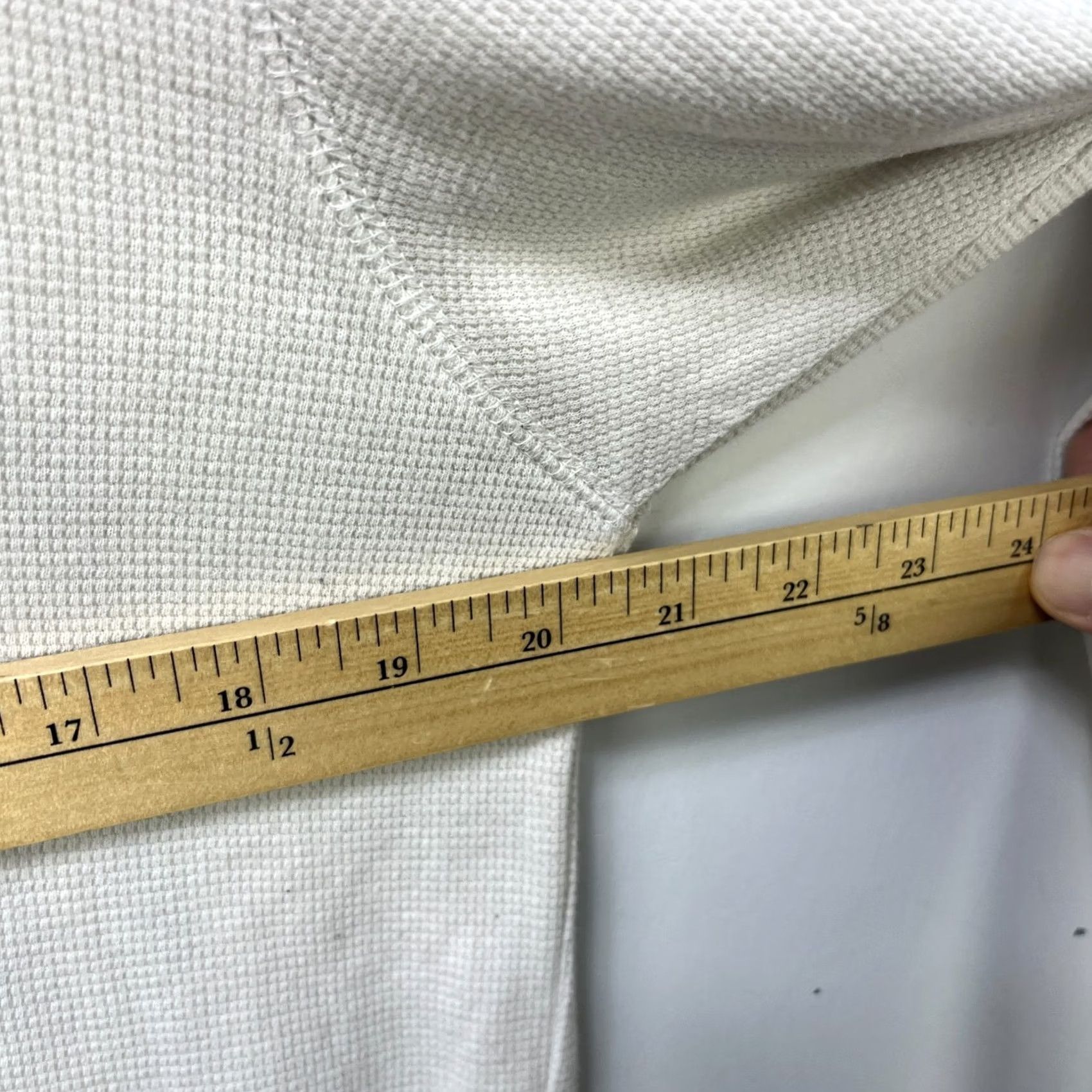 Vintage VINTAGE Fox Shirt Mens L White Thermal Racing Long Sleeve Size US L / EU 52-54 / 3 - 4 Thumbnail