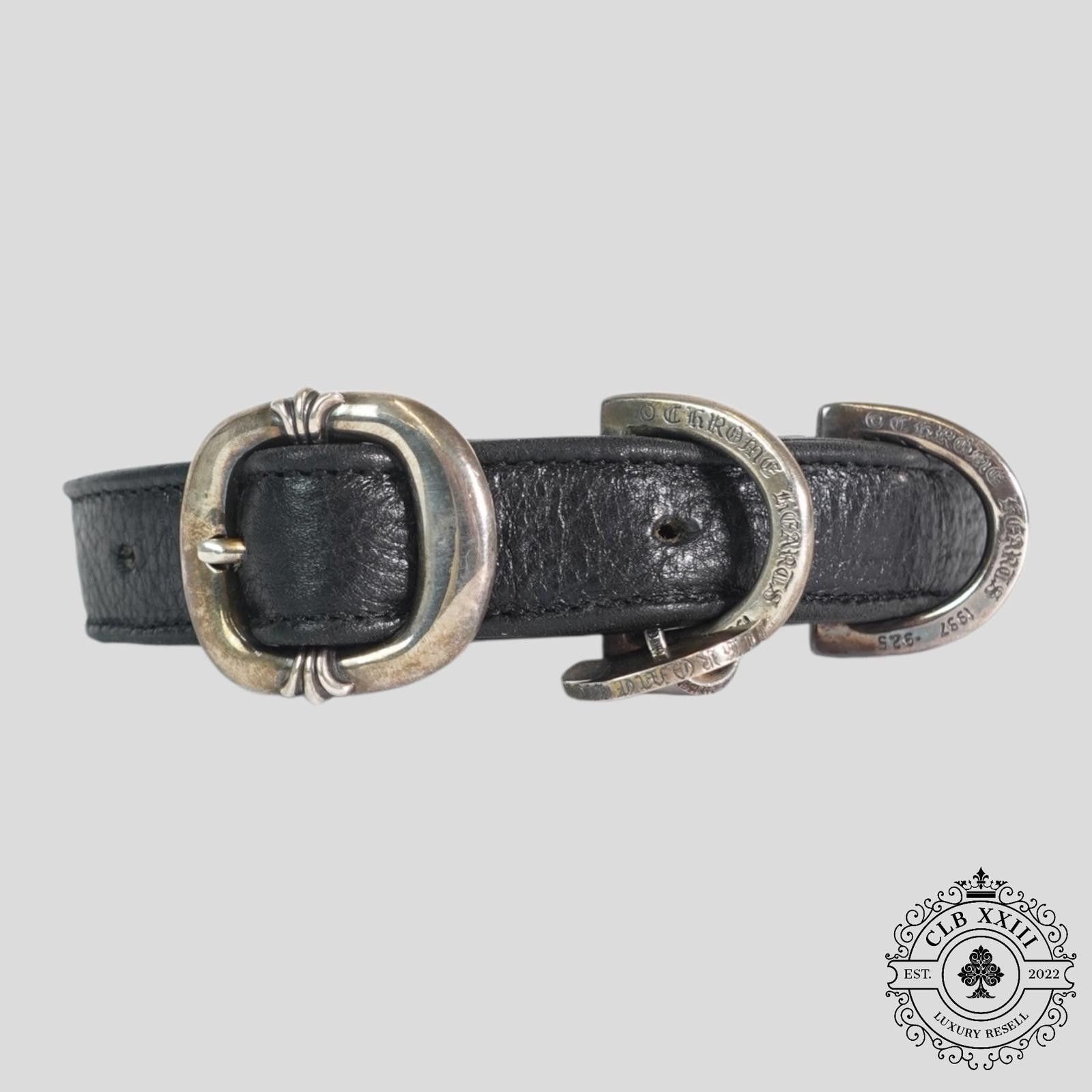 Chrome Hearts Chrome Hearts Dog Collar in Black Size ONE SIZE - 1 Thumbnail