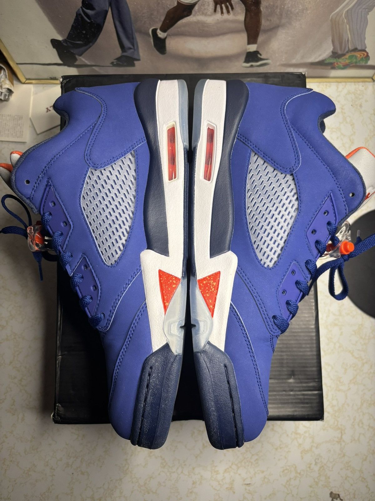 Jordan Brand Jordan Retro 5 “knicks’ Size US 13 / EU 46 - 3 Thumbnail