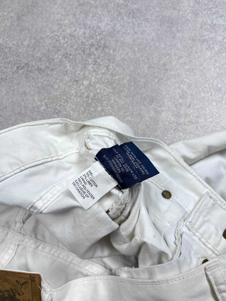 Polo Ralph Lauren × Vintage VINTAGE POLO RALPH LAUREN WHITE CHINO PANTS Y2K 31x34 Size US 32 / EU 48 - 13 Thumbnail