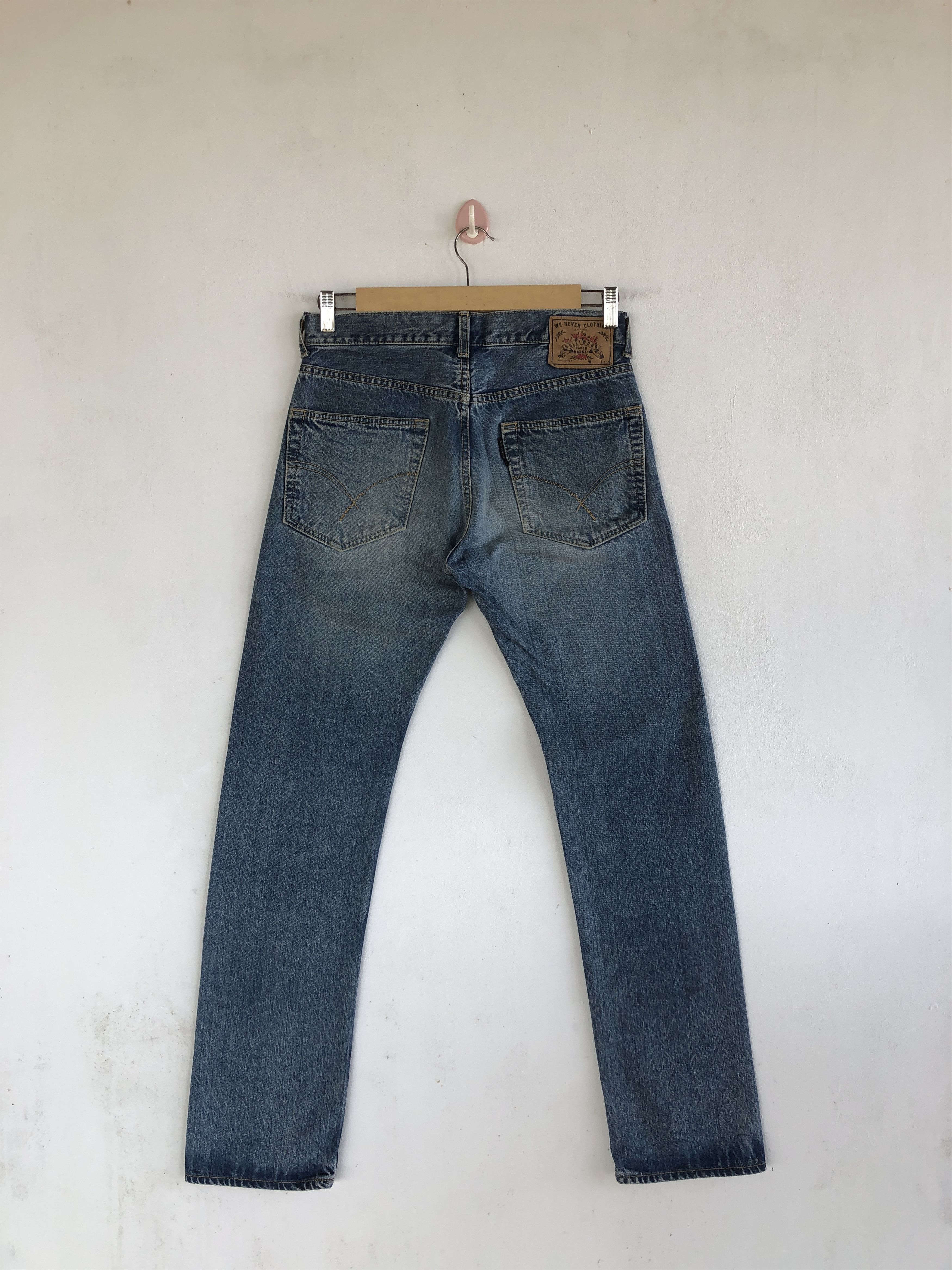 HOLLYWOOD RANCH MARKET Hollywood Ranch Market Jeans Flare HRM Faded Denim Size US 28 / EU 44 - 2 Thumbnail