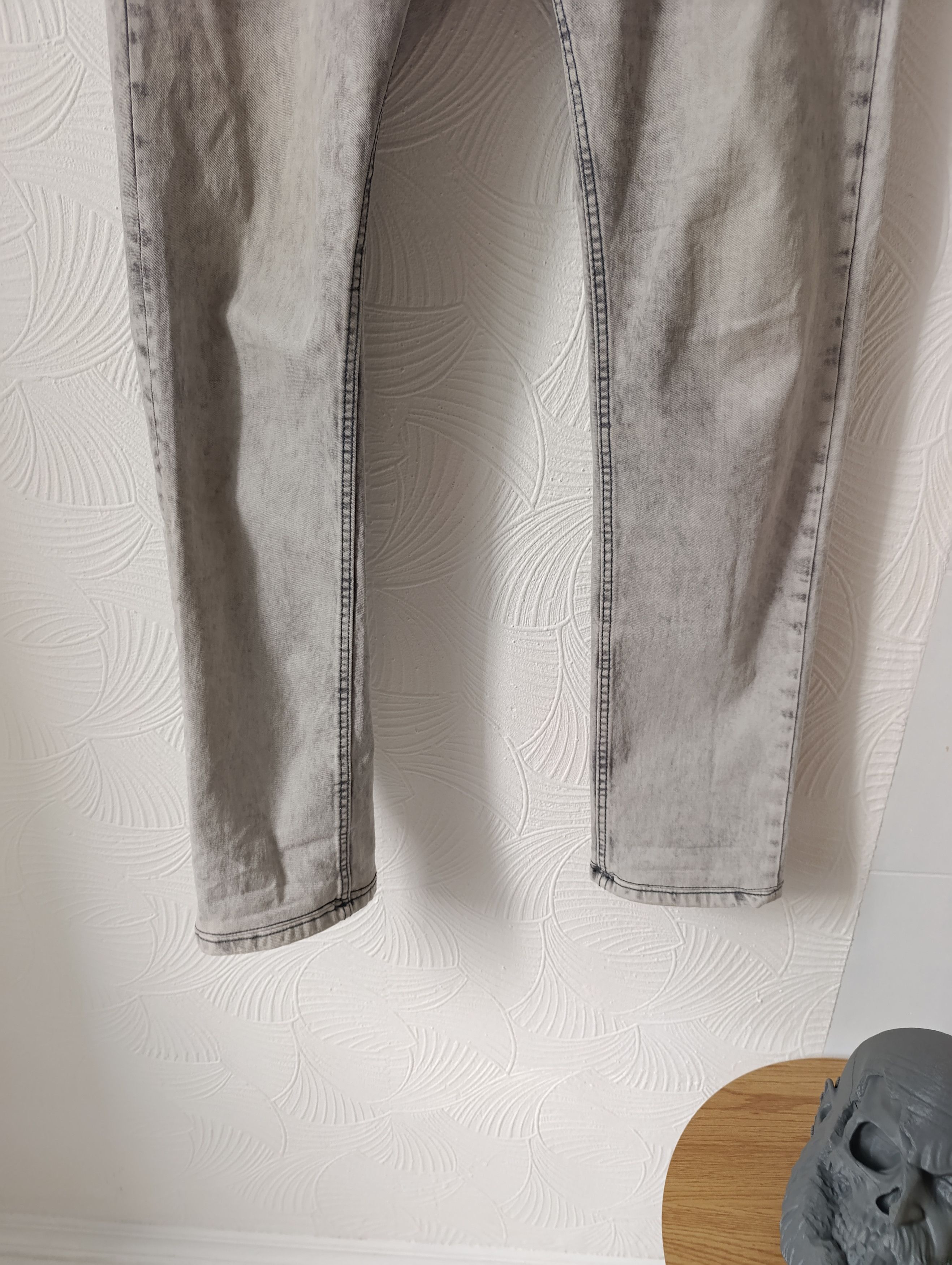 Ed Hardy ED HARDY STRETCH SKULLER SKINNY COTTON DENIM JEANS PANTS Size US 34 / EU 50 - 10 Thumbnail