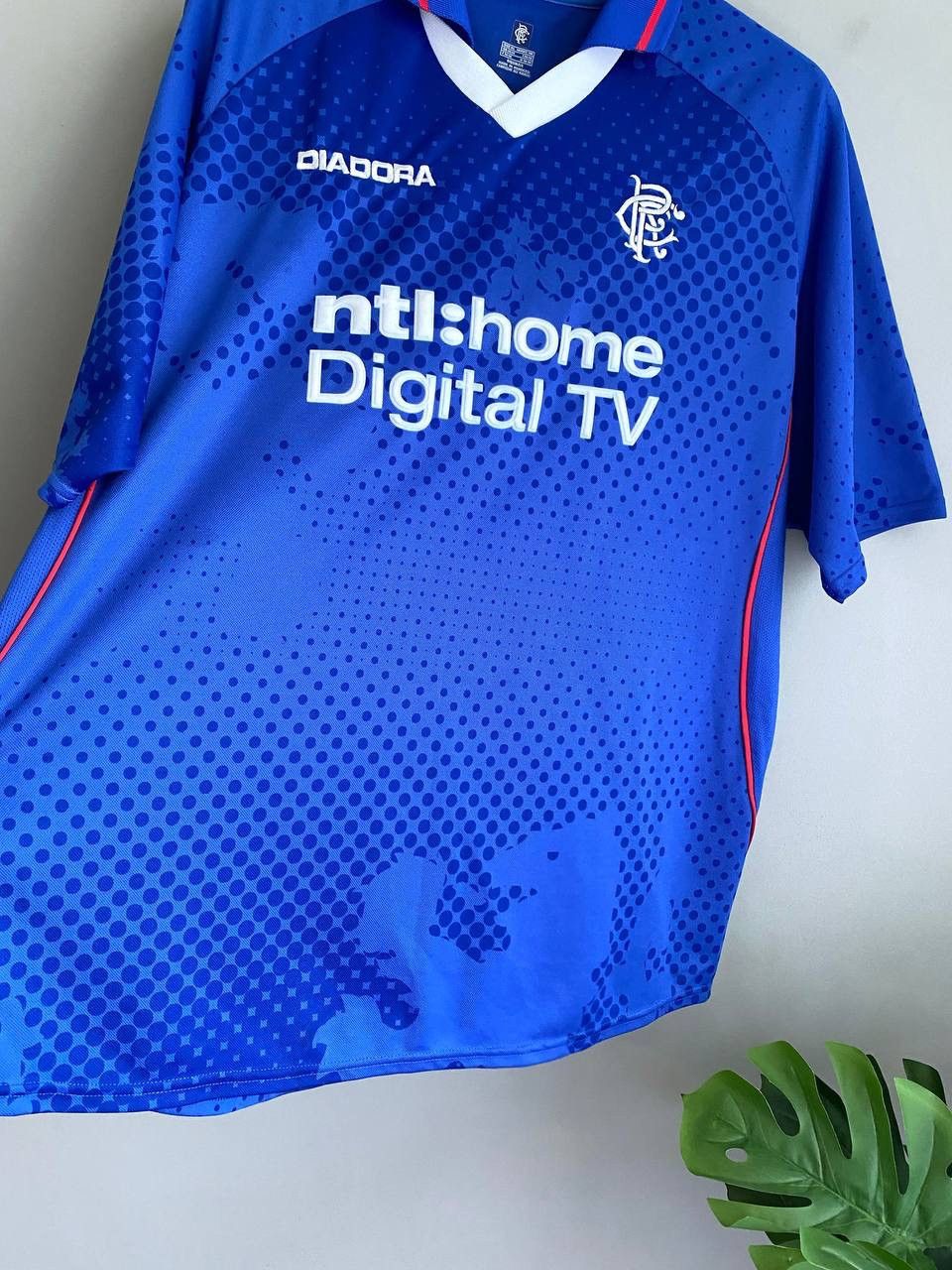 Diadora Diadora FC Glasgow Rangers 2002/03 Home Soccer Jersey, XL Size US XL / EU 56 / 4 - 5 Thumbnail
