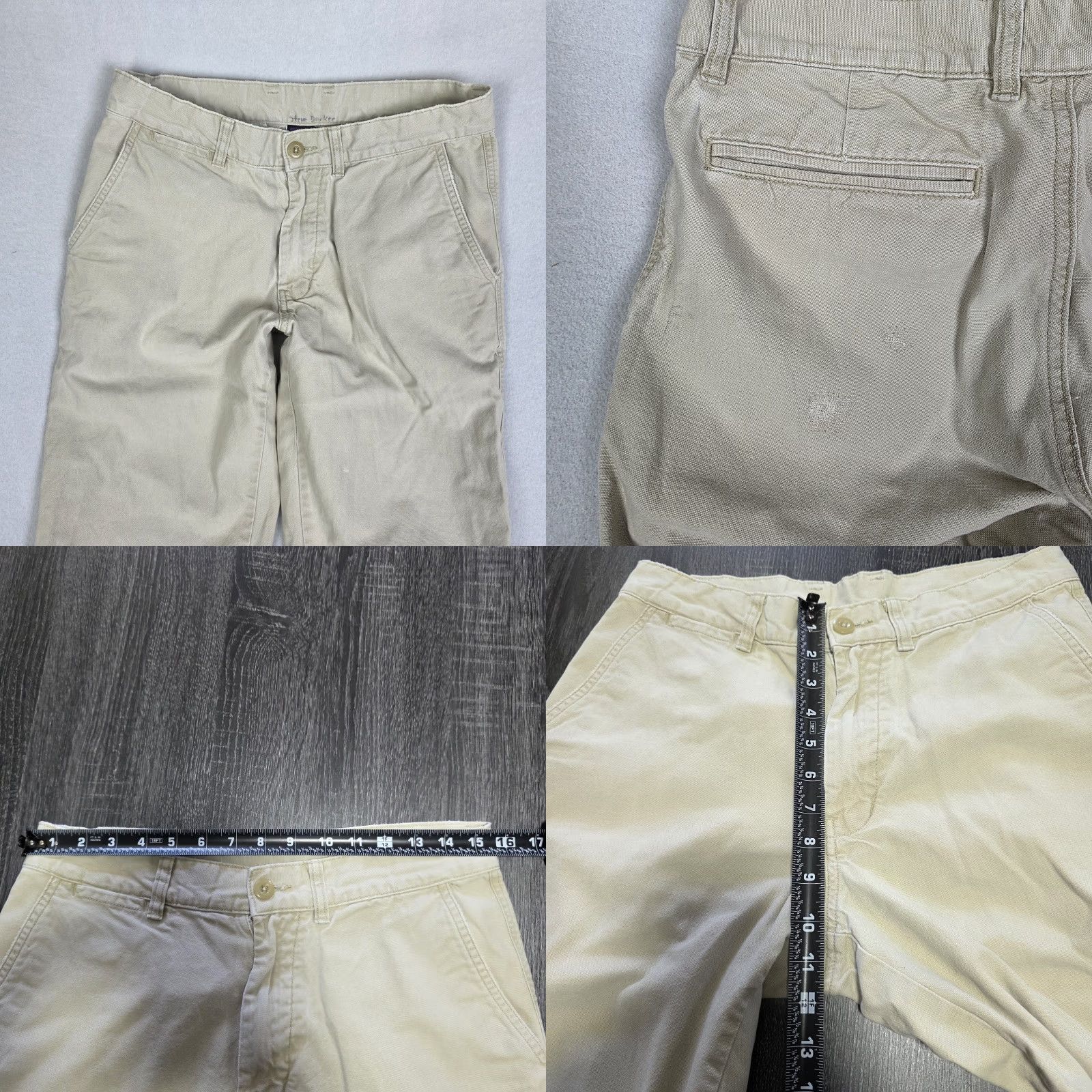 Patagonia Patagonia Chino Pant Mens 31x30 Beige Canvas Straight Casual Workwear Size US 31 - 8 Thumbnail