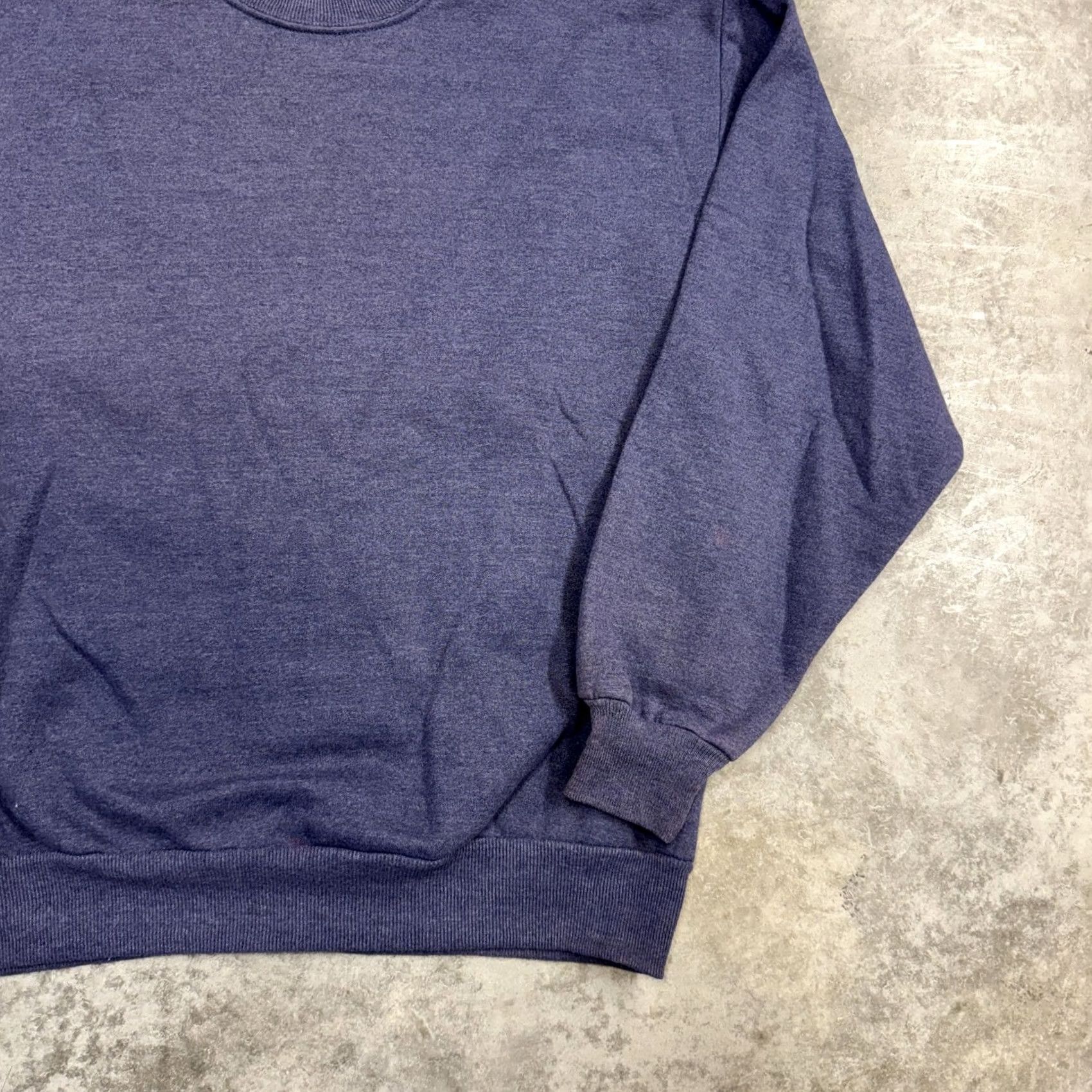 Jerzees VINTAGE Jerzees Sweatshirt Mens M Blue Heather Crewneck Pullover Made USA Size US M / EU 48-50 / 2 - 2 Thumbnail