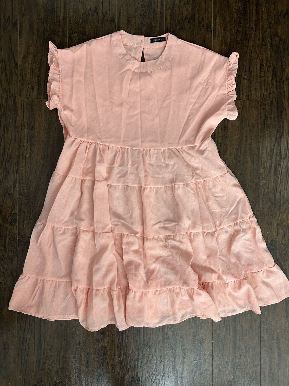 Other MIHOLL Pink Tiered Dress Size L / US 10 / IT 46 - 1 Thumbnail