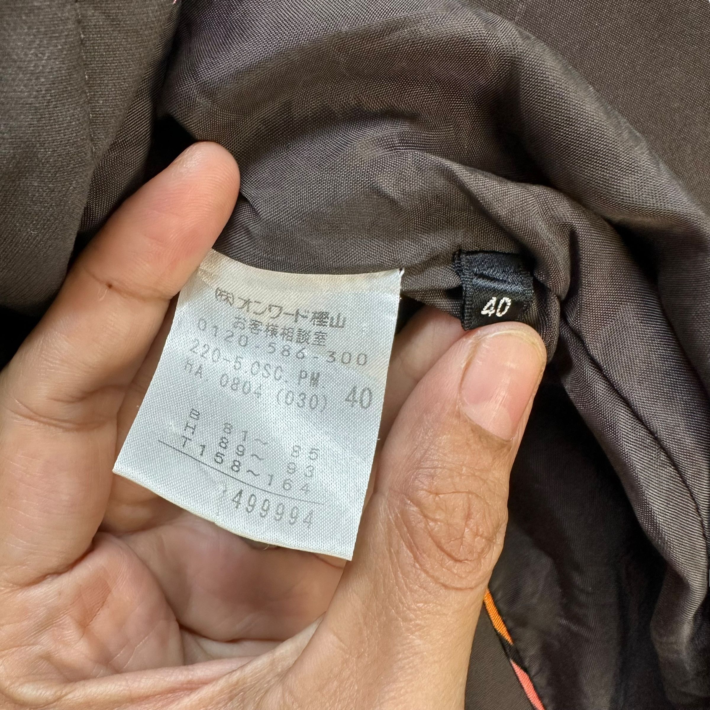 PAUL SMITH BLACK Kiss Double Breasted Coat #A74-1797