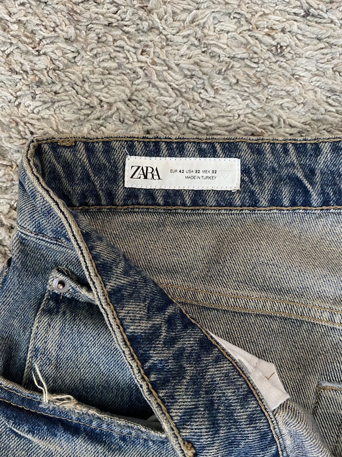 Zara Zara overdyed baggy denim Size US 32 / EU 48 - 5 Thumbnail