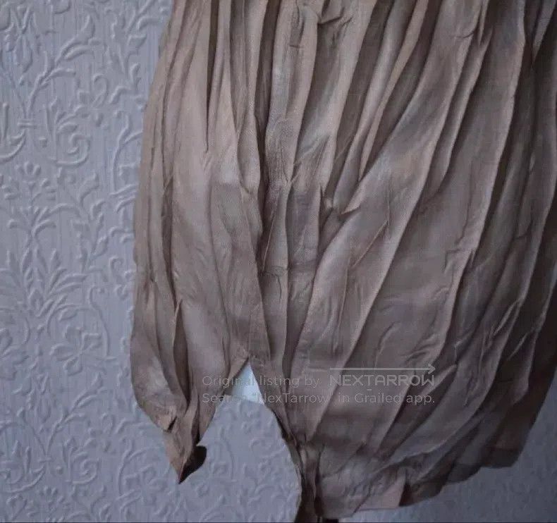 Issey Miyake Issey Miyake Ruched Short Sleeve Shirt Size L / US 10 / IT 46 - 5 Thumbnail