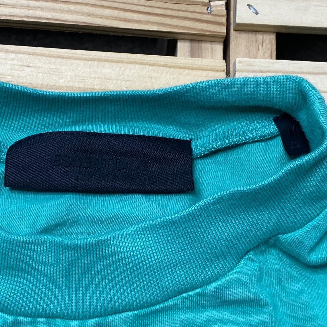 Essentials Essentials Fear of God Green Streetwear Tee Size 2XL Size US XXL / EU 58 / 5 - 4 Thumbnail