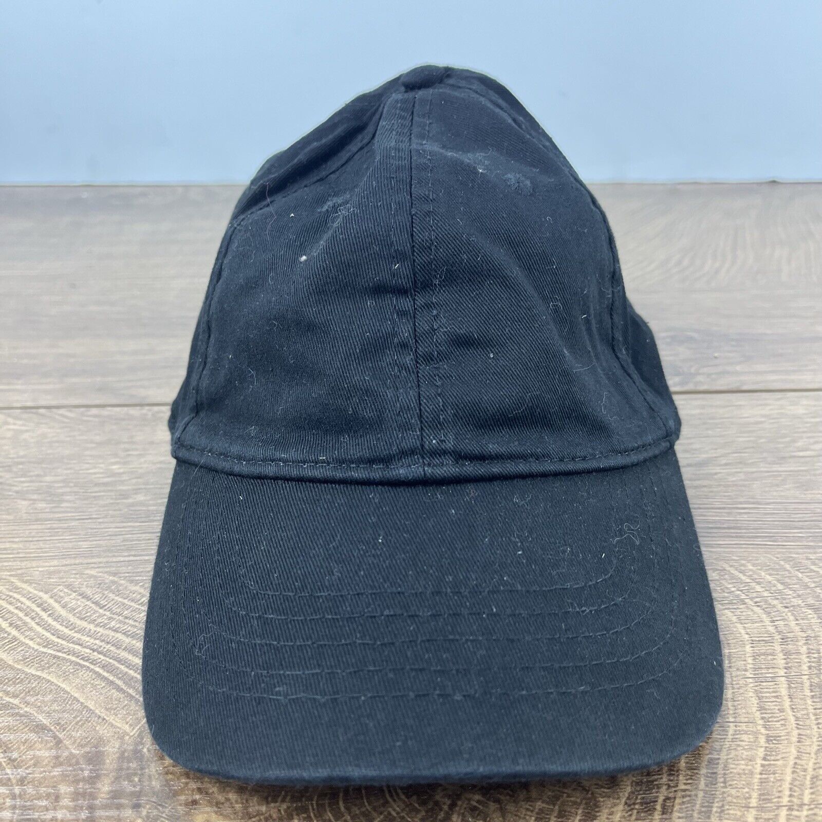 Other Plain Black Hat Athletic Black Hat Black Adjustable Hat Blac Size ONE SIZE - 3 Thumbnail