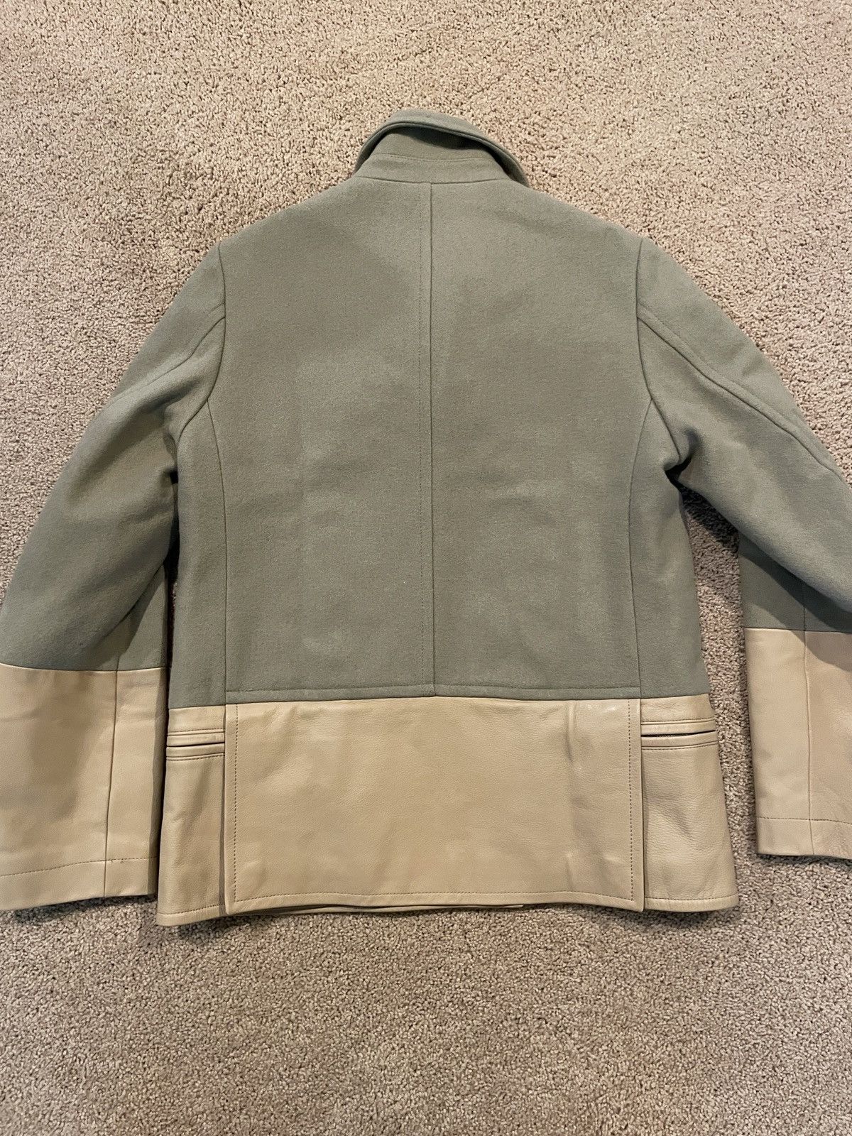 Undercover Undercover Half Leather Peacoat Size US M / EU 48-50 / 2 - 5 Thumbnail