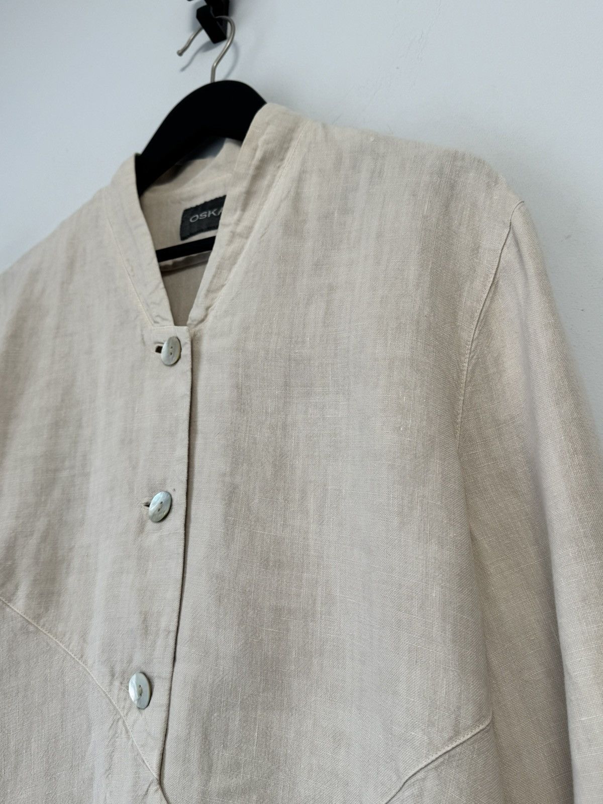OSKA Oska Vintage Linen Beige Jacket, Size 2 Women’s Size XS / US 0-2 / IT 36-38 - 9 Thumbnail