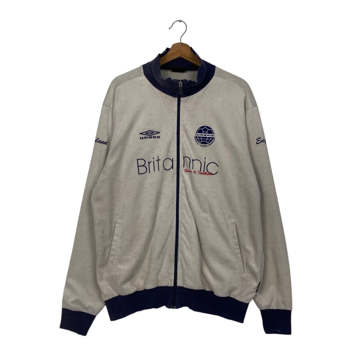 Umbro Vintage Umbro Britania tracktop Size US M / EU 48-50 / 2 - 1 Thumbnail