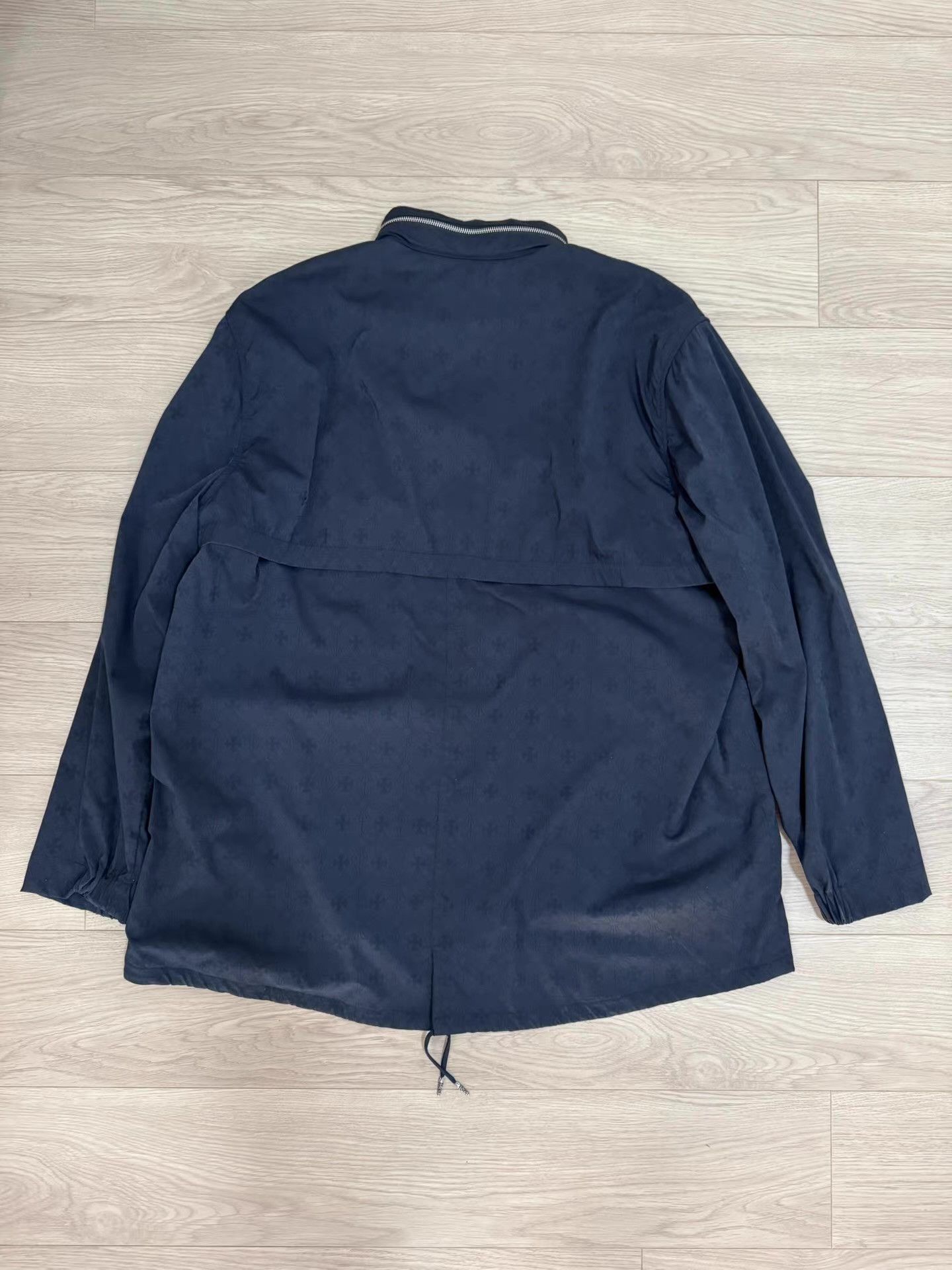 Chrome Hearts Chrome Hearts Jacquard Windbreaker Trench Coat Q14 Size US XL / EU 56 / 4 - 2 Thumbnail