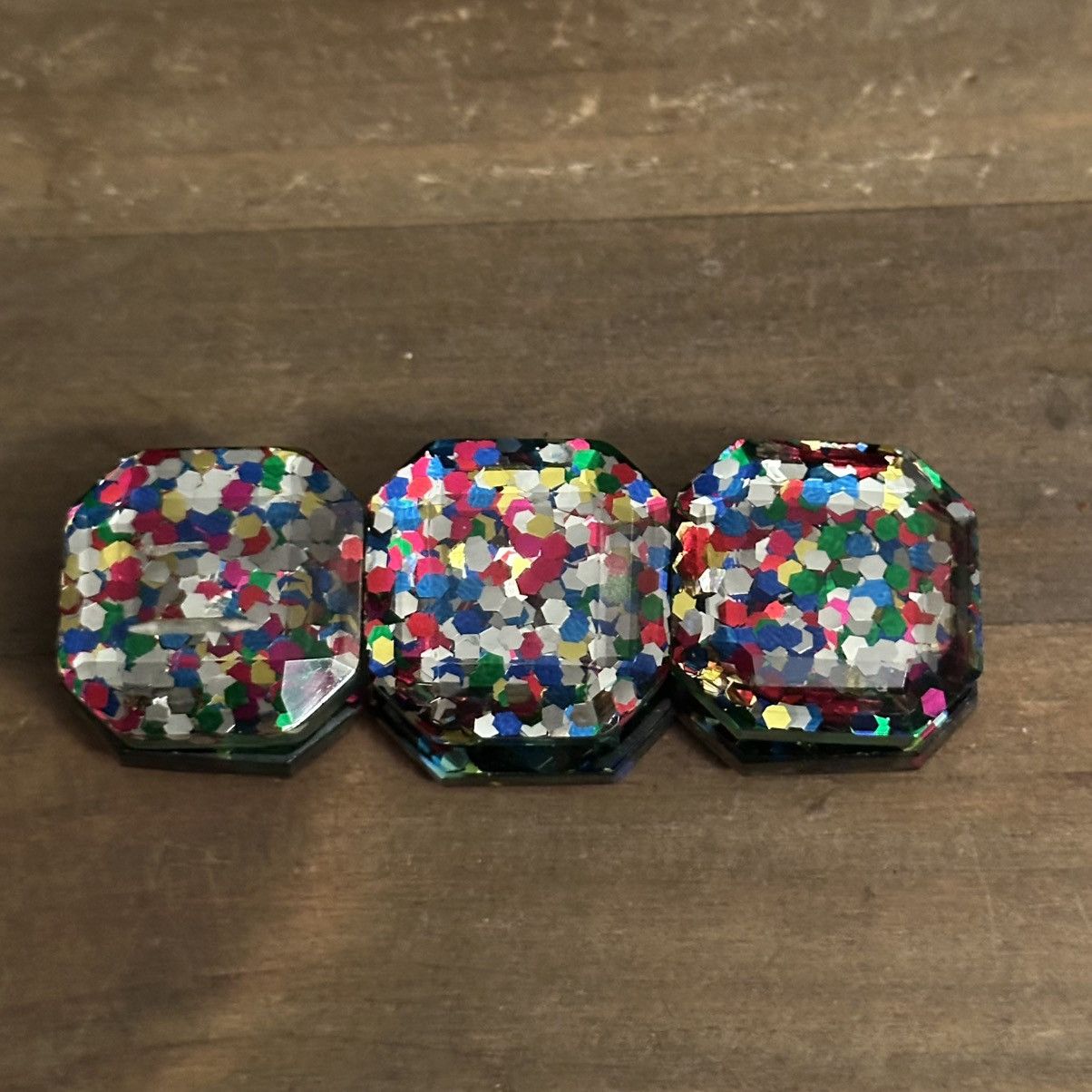 J.Crew J. Crew Crewcuts rainbow confetti glitter stretch bracelet Size ONE SIZE - 6 Thumbnail