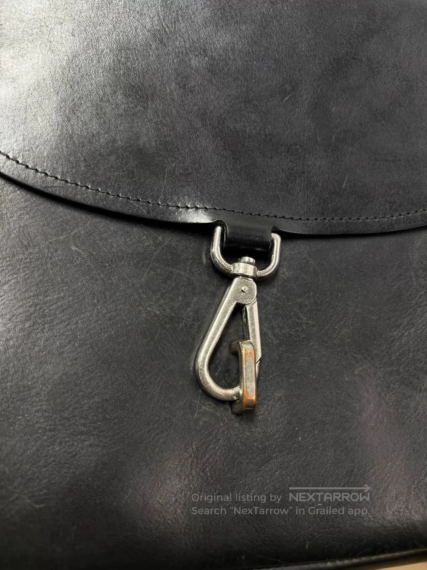 Maison Margiela maison margiela thick leather crossbody bag. Size ONE SIZE - 3 Thumbnail
