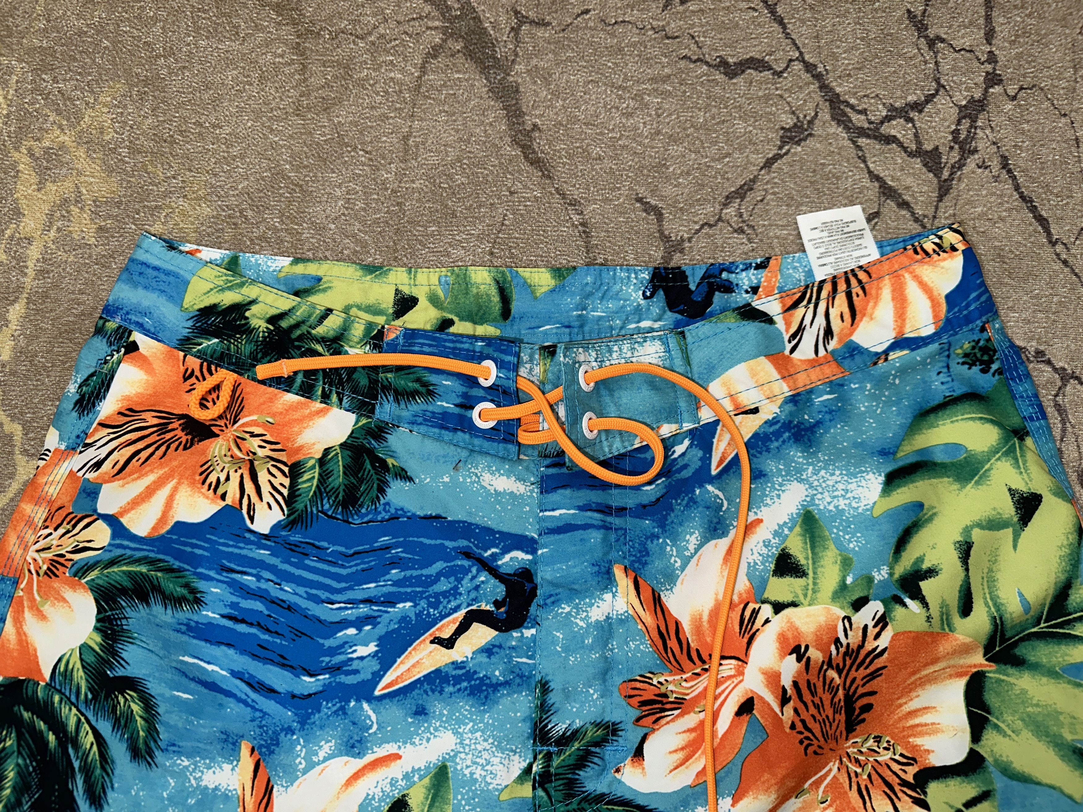 Sundek Palm Tropical Sundek 30 Beach Board Shorts Trunks Size 30 S Size US 30 / EU 46 - 9 Thumbnail