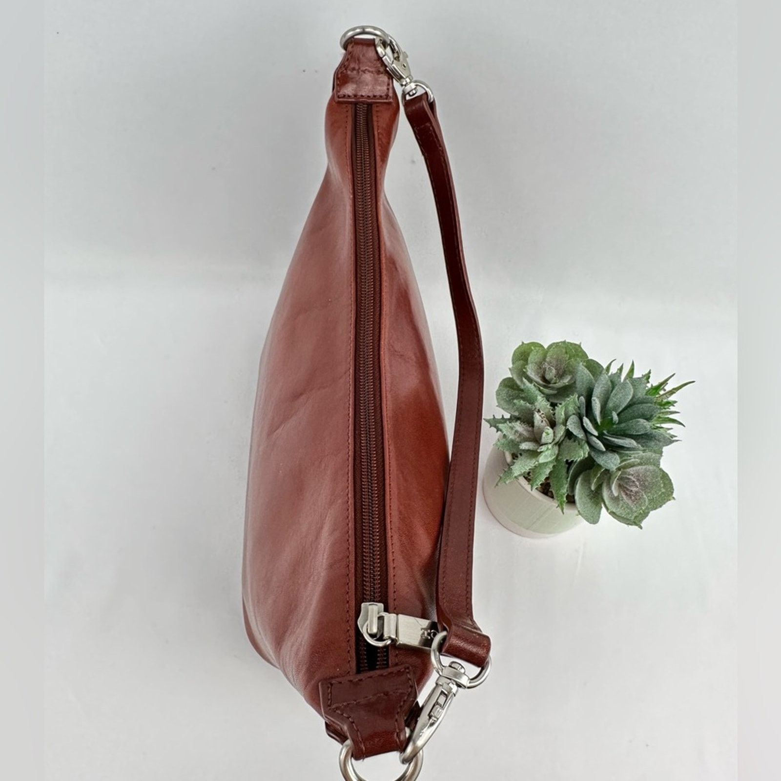 Hobo HOBO INTERNATIONAL Rust Leather Crossbody /handle Bag Size ONE SIZE - 6 Thumbnail