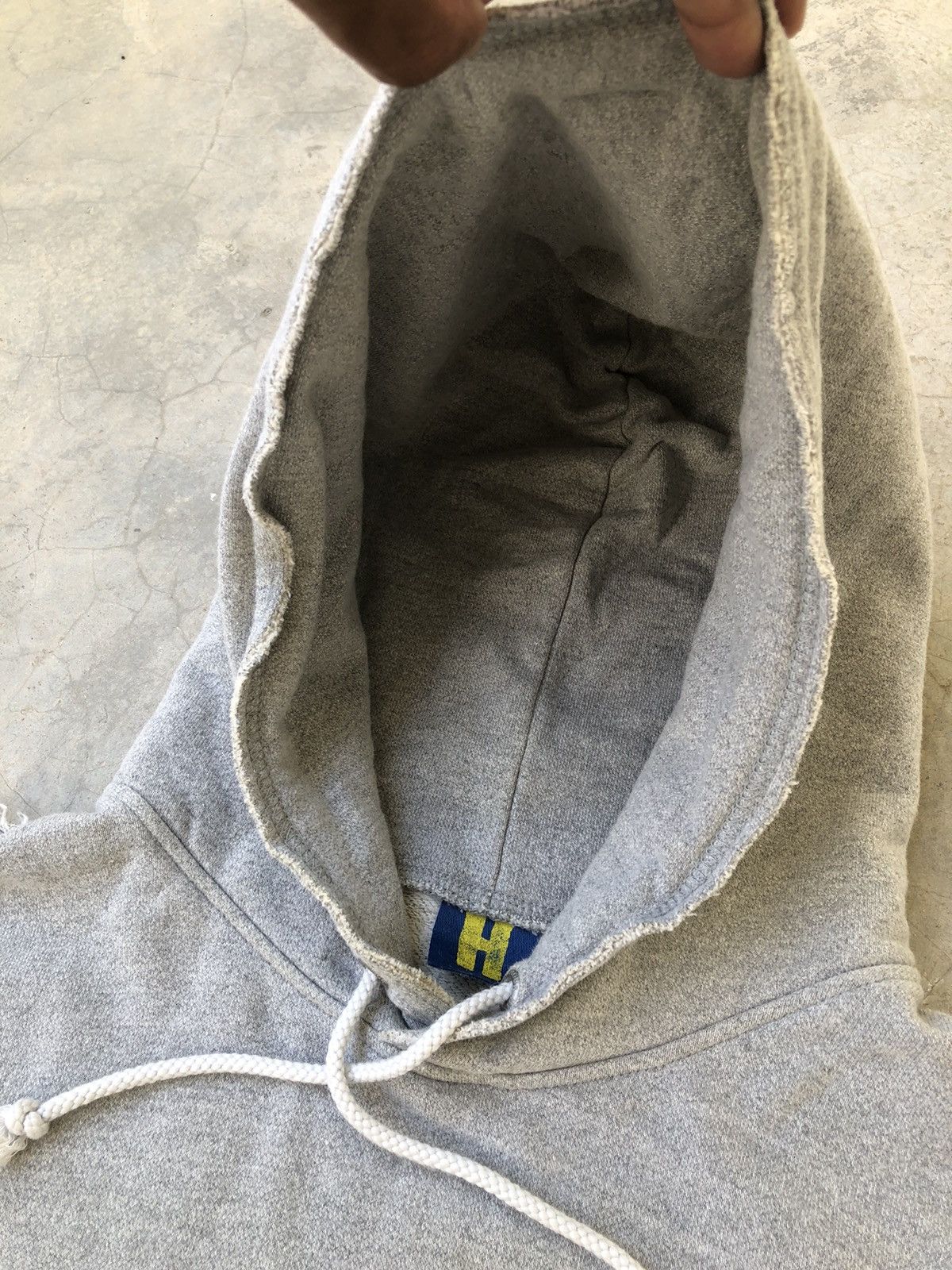 Hysteric Glamour Hysteric Glamour Roman Spellout Sleeveless Grey Hoodie Size US M / EU 48-50 / 2 - 10 Thumbnail