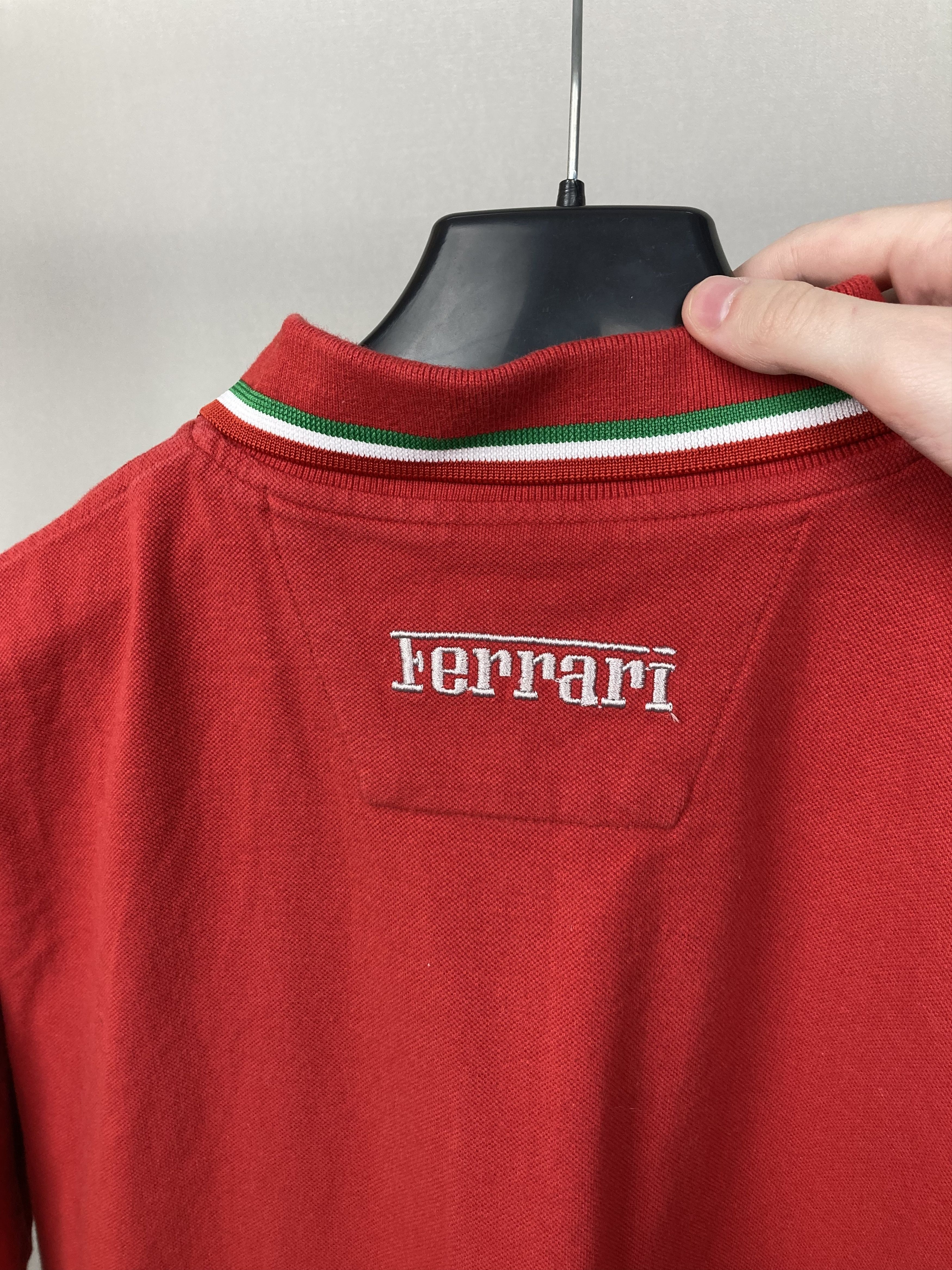 Ferrari 1999 Ferrari F1 Racing Team Embroidered Logo Polo Shirt Size US XL / EU 56 / 4 - 9 Thumbnail