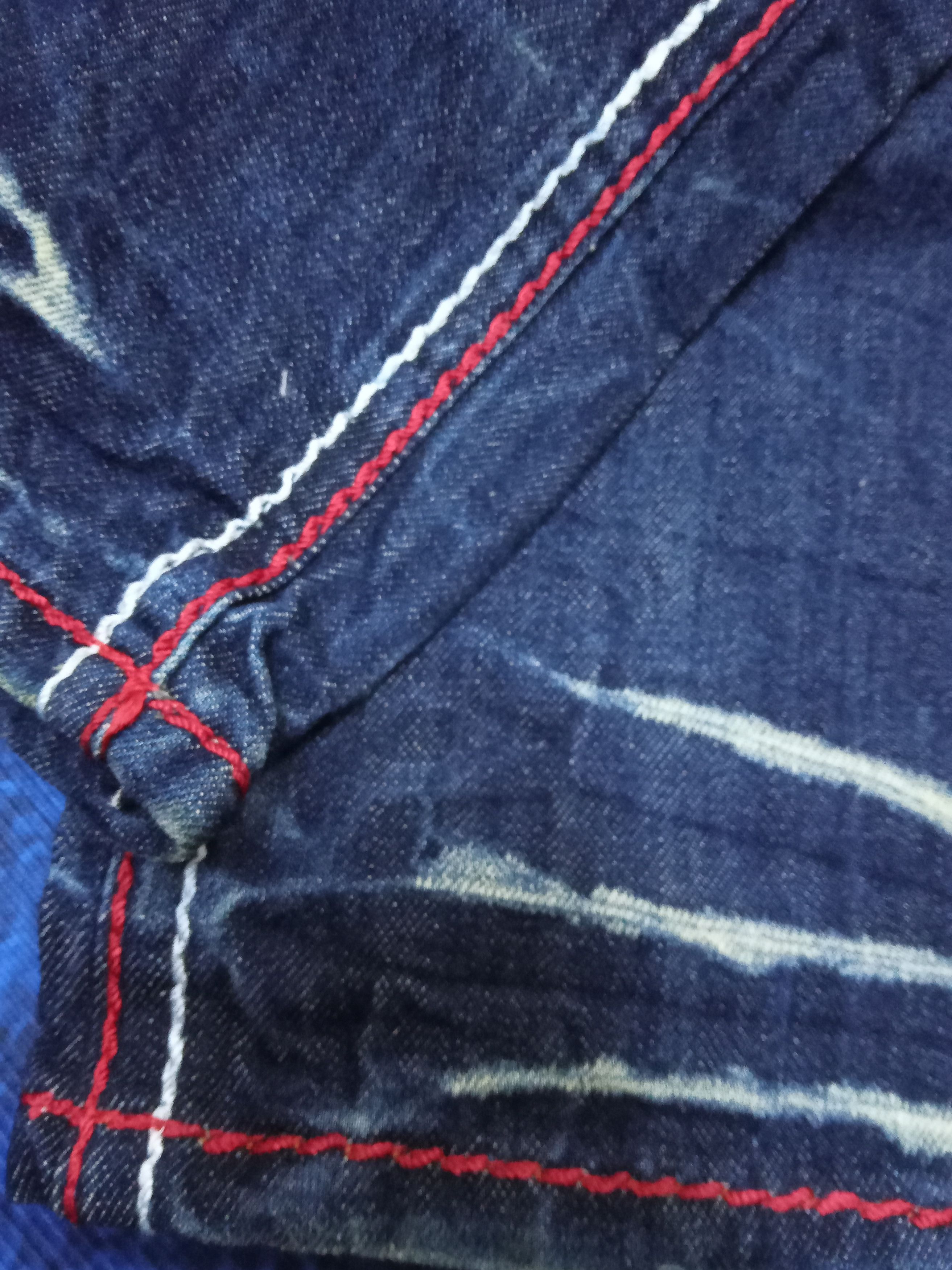 Japanese Brand Agate Label Ride The Lightning Rare Design Jeans Size US 34 / EU 50 - 14 Thumbnail