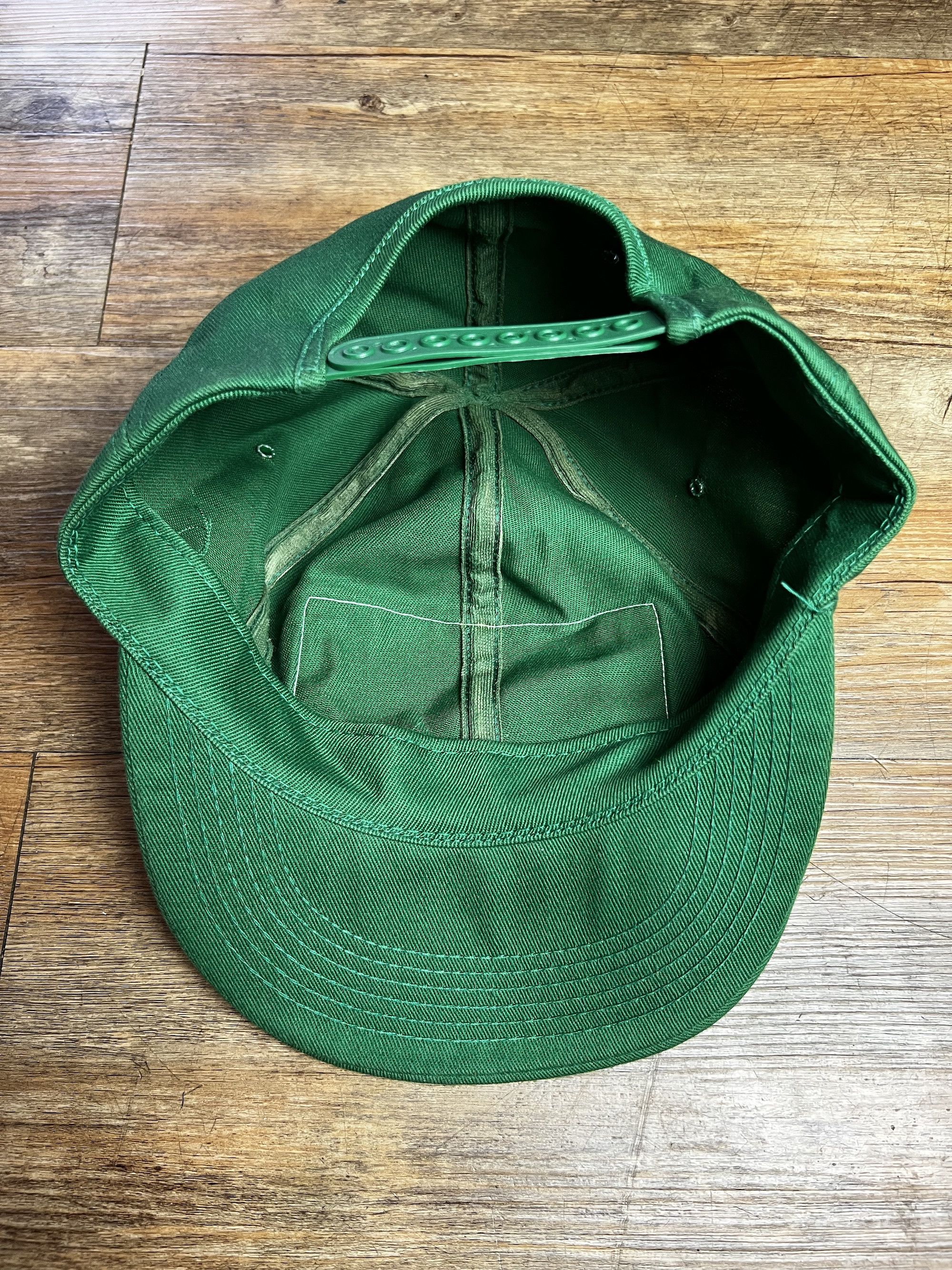 John Deere 1980's John Deere Patch Seed Snapback Cap - Fulton, IL. Size ONE SIZE - 7 Thumbnail