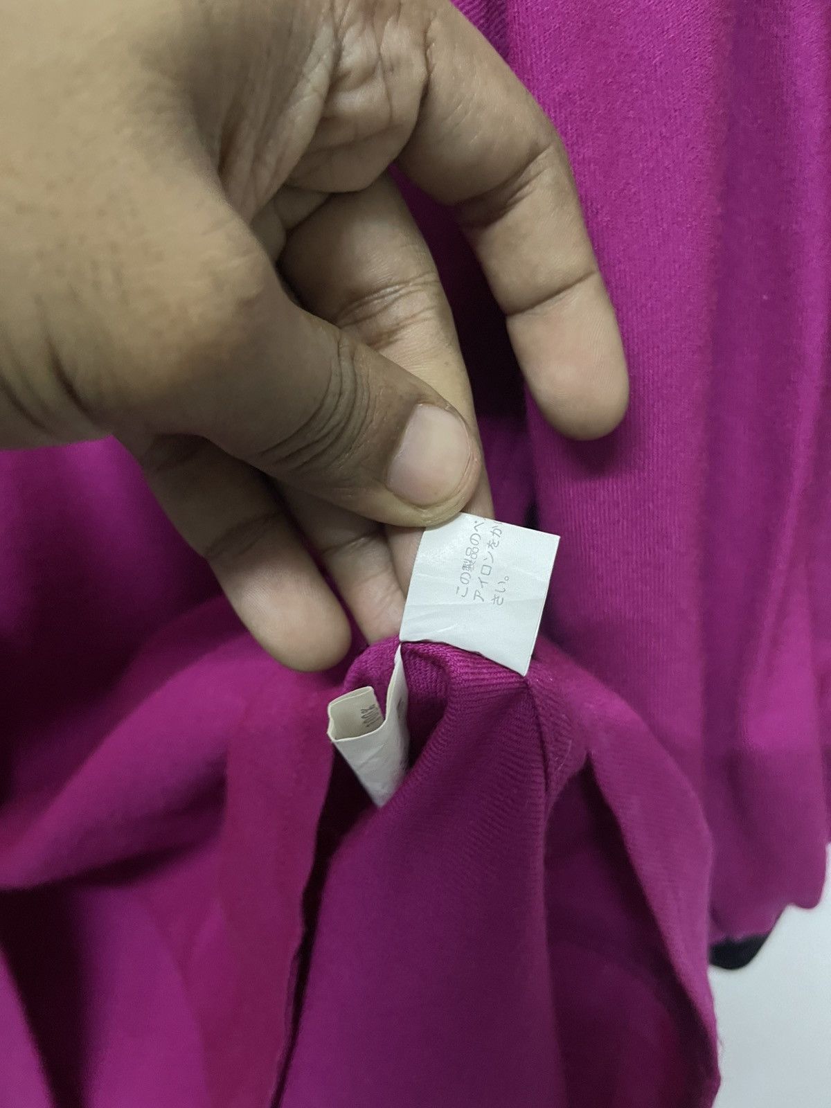 Yves Saint Laurent 1990s YVES SAINT LAURENT MAGENTA BLOUSE VELVET COLLAR RARE Size M / US 6-8 / IT 42-44 - 17 Thumbnail