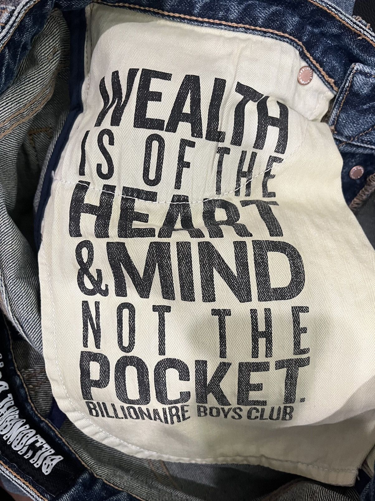 Billionaire Boys Club Billionaire Boys Club RARE jeans Size US 34 / EU 50 - 6 Thumbnail